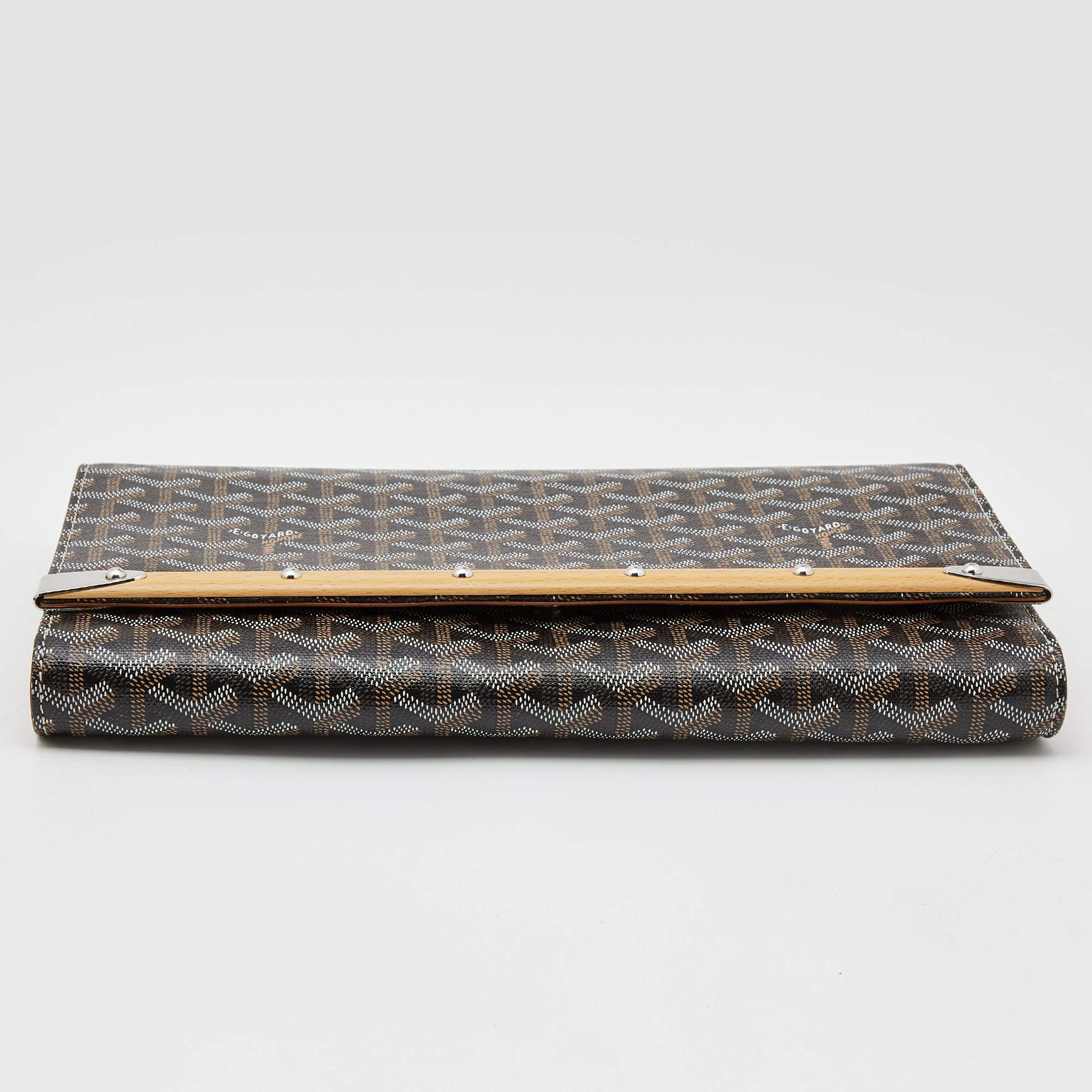 Goyard Monte Carlo Bois Clutch - Brown Clutches, Handbags - GOY20166