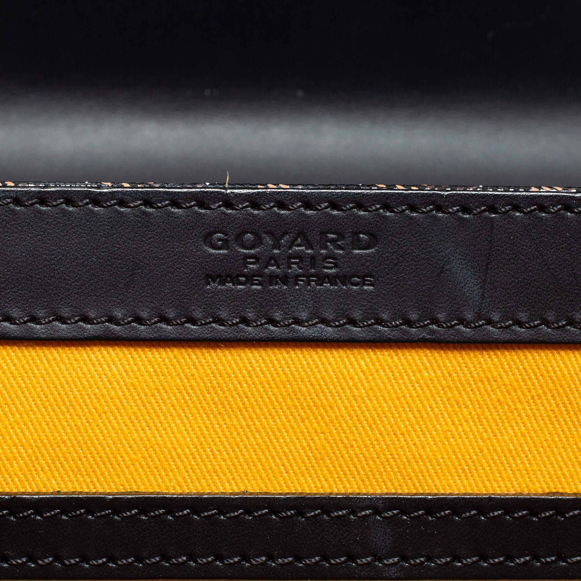 Goyard Black Goyardine Saigon MM Bag – The Closet