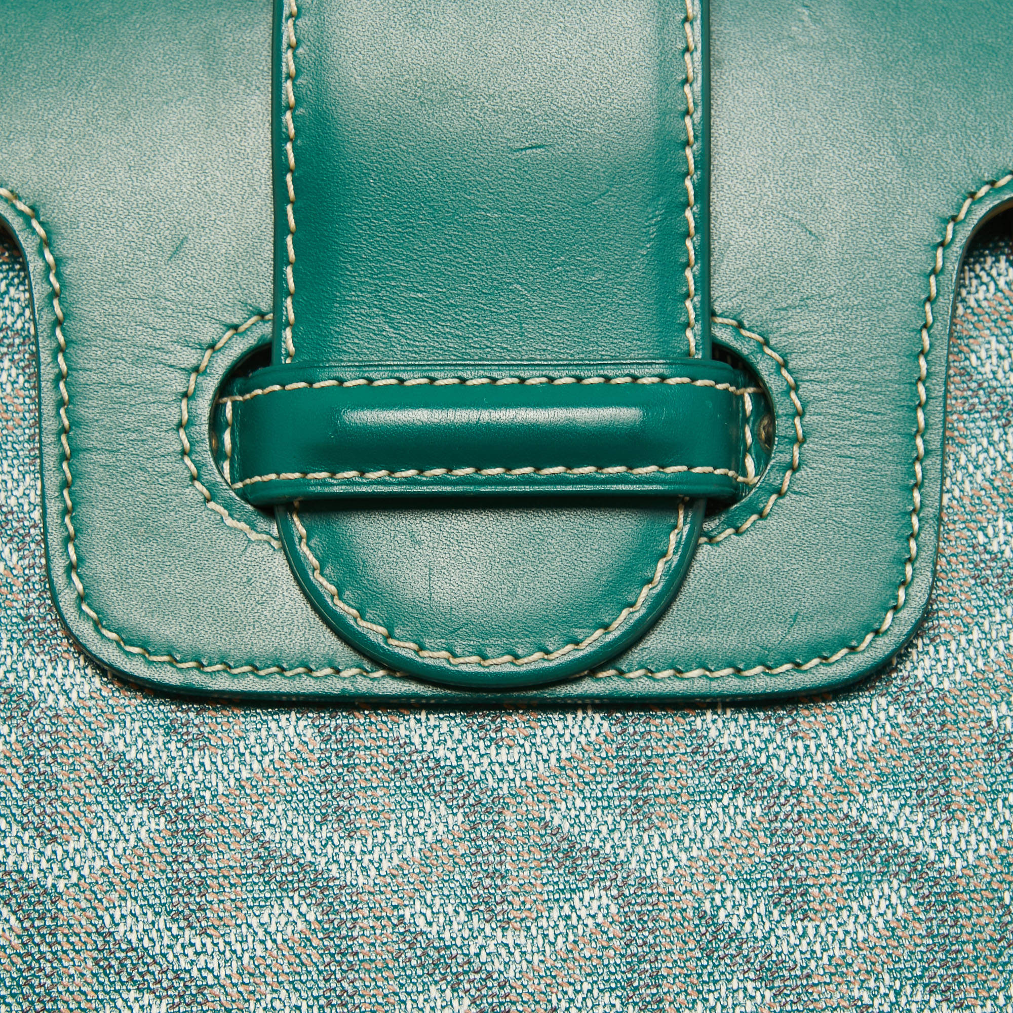 Goyard Green Coated Canvas and Leather Saigon Top Handle Bag Goyard | The  Luxury Closet
