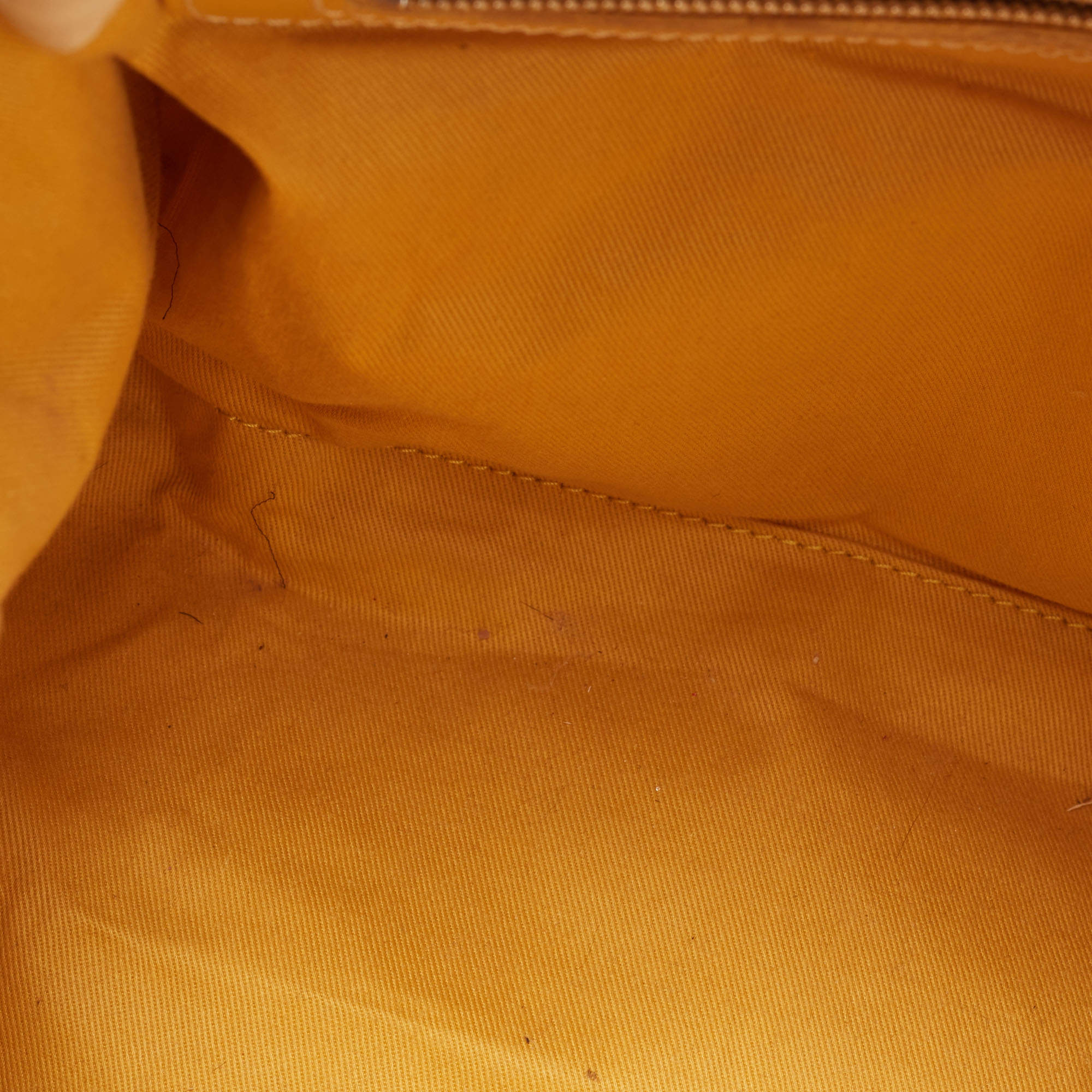 Goyard Yellow Goyardine Coated Canvas and Leather Boeing 30 Bag Goyard