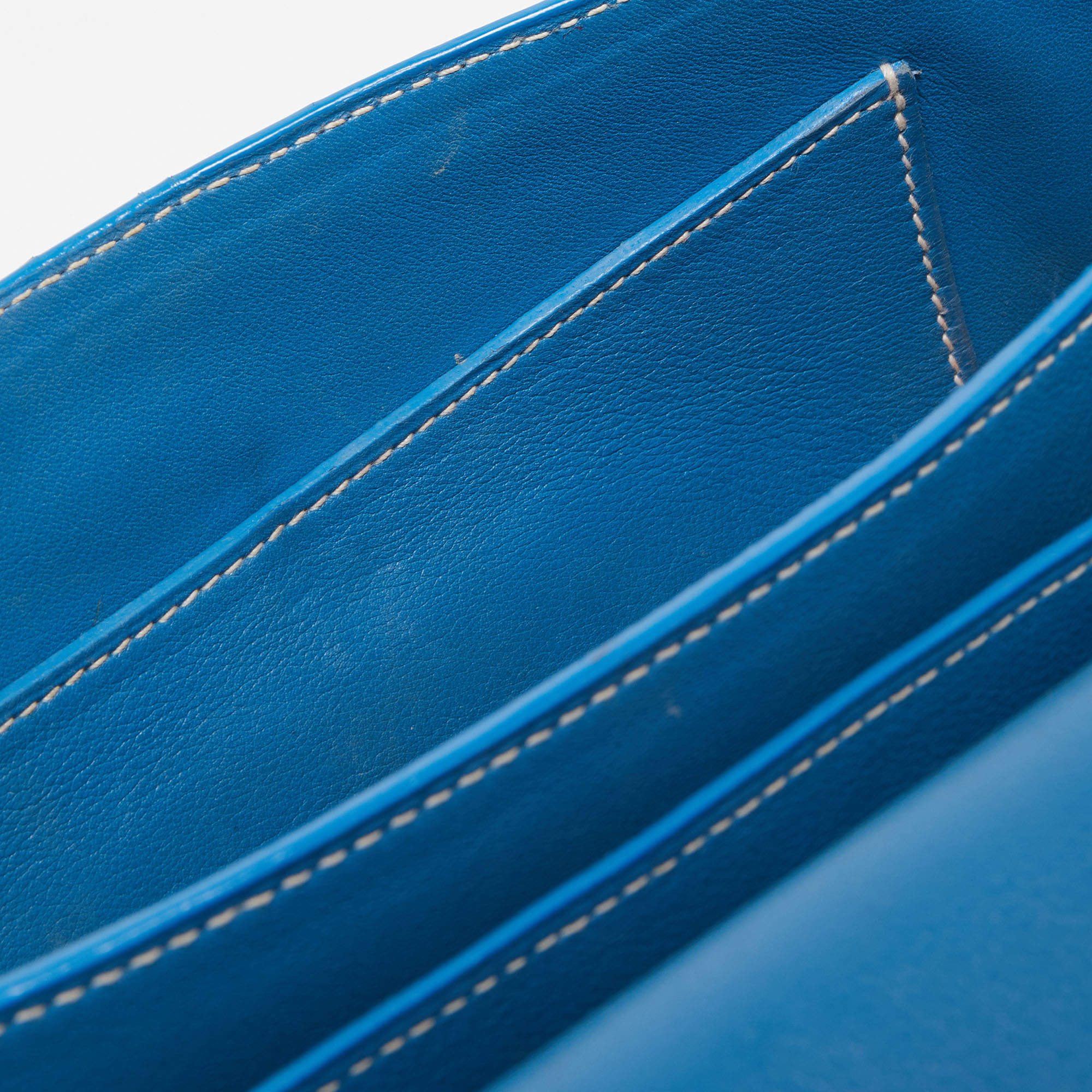 Goyard Blue Goyardine Coated Canvas 223 PM Shoulder Bag Goyard