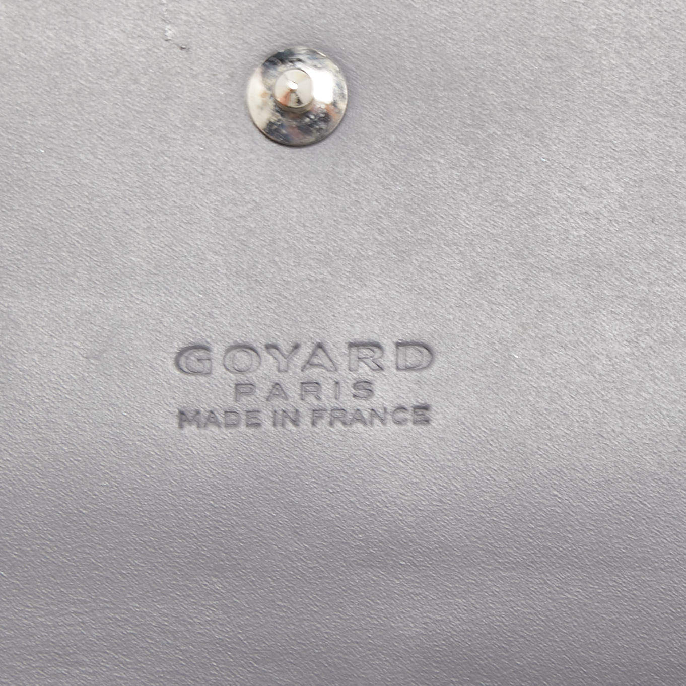 🔴 Goyard Varenne Long Wallet - White Goyardine,  in 2023