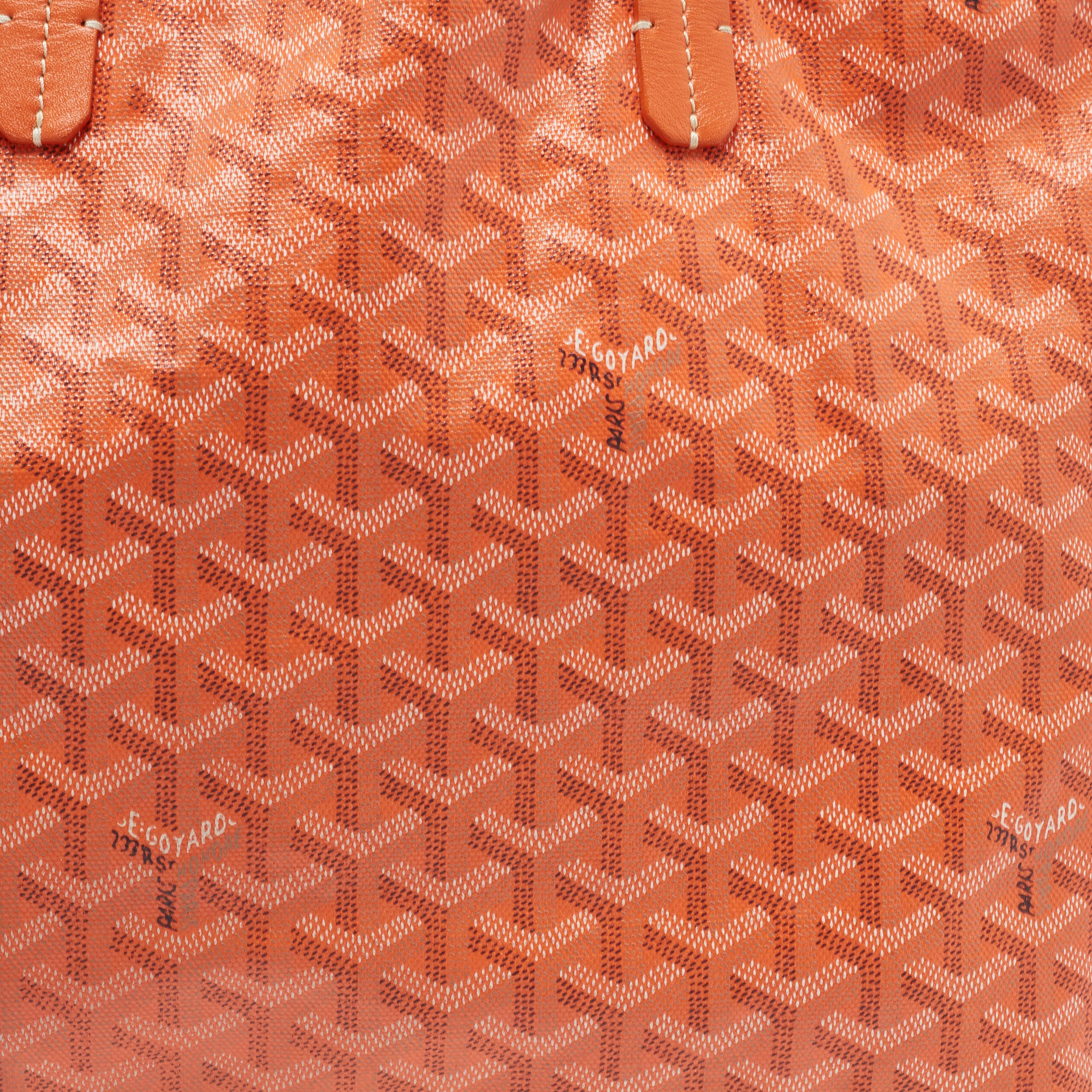 Saint-louis cloth tote Goyard Orange in Cloth - 34281067
