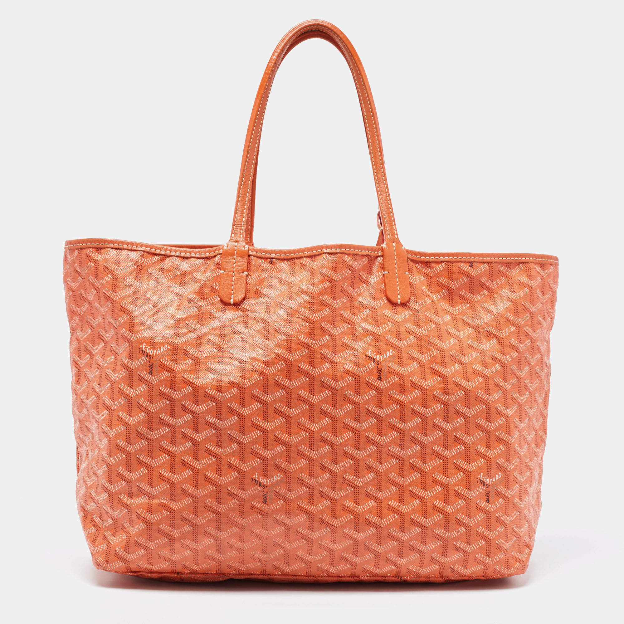 Goyard Orange Goyardine Saint Louis PM - Shop Designer Bag Canada
