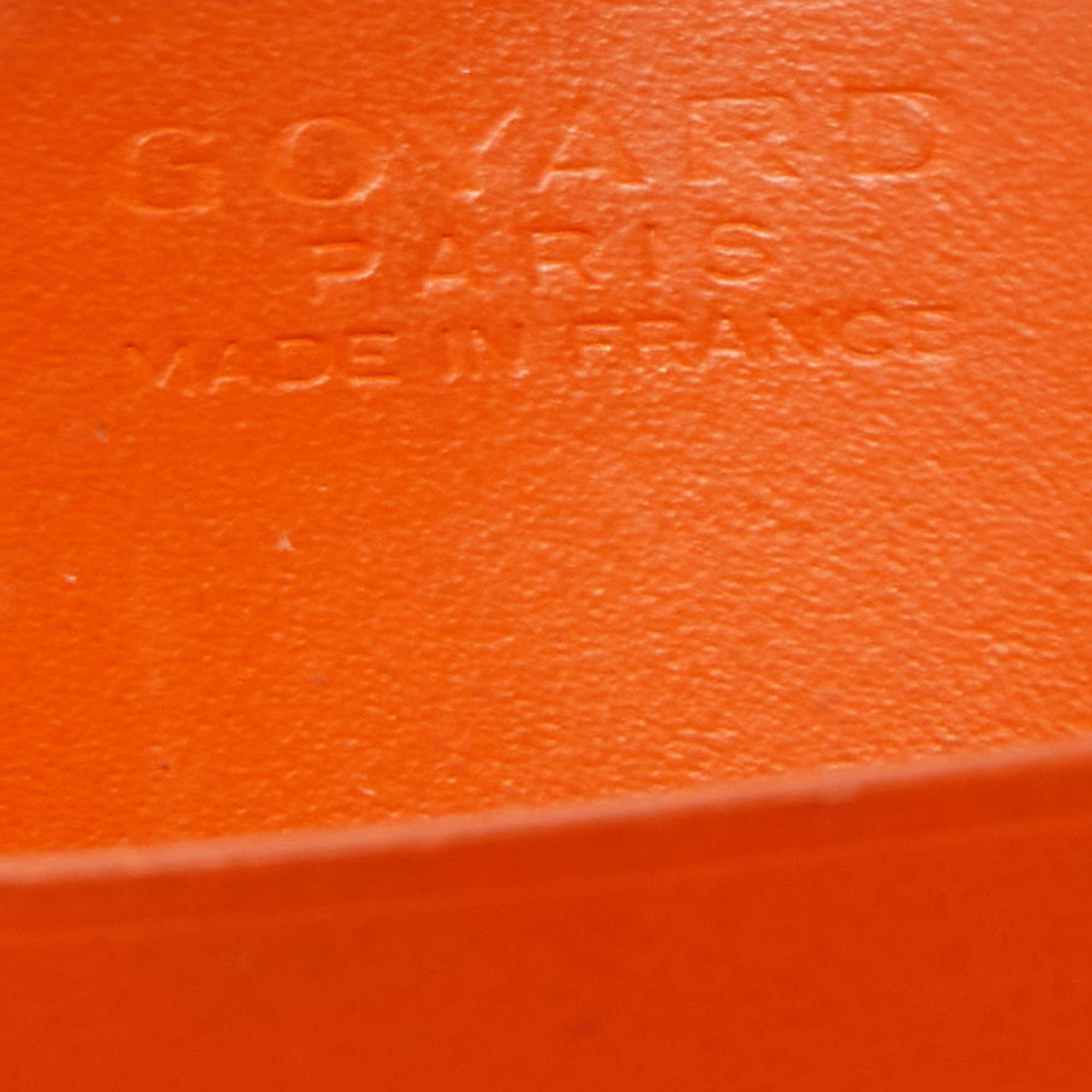Goyard Saint Sulpice Orange in Canvas/Calfskin - US