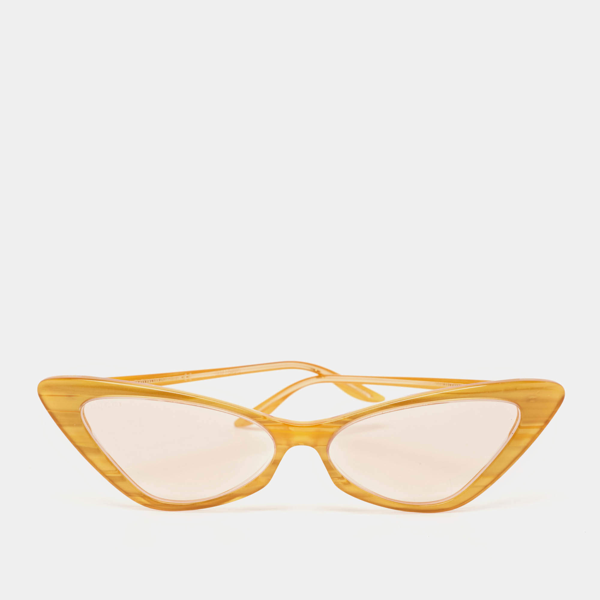 Gucci Yellow GG0708S Cat Eye Sunglasses