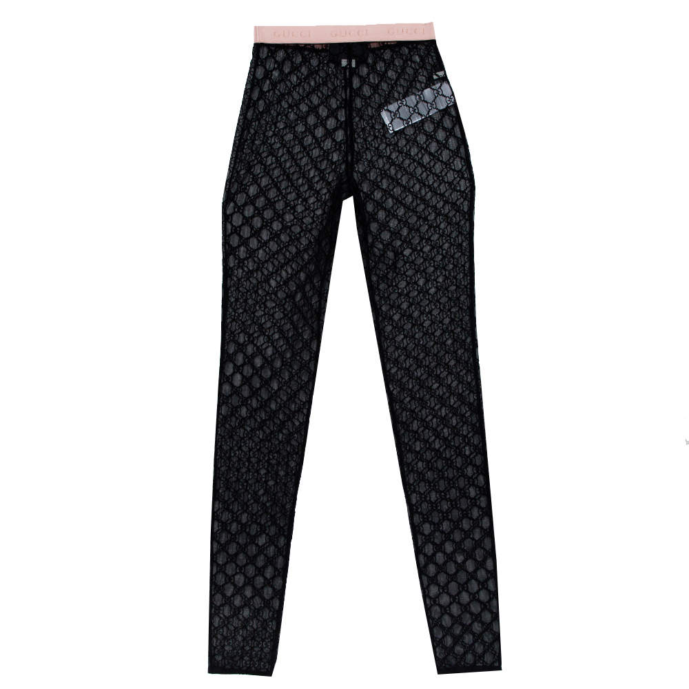 ボトムスその他 GIVENCHY SS25 MONOGRAM TULLE LEGGINGS (BWB04A20GU 001) luxury-women-gucci-new-clothes