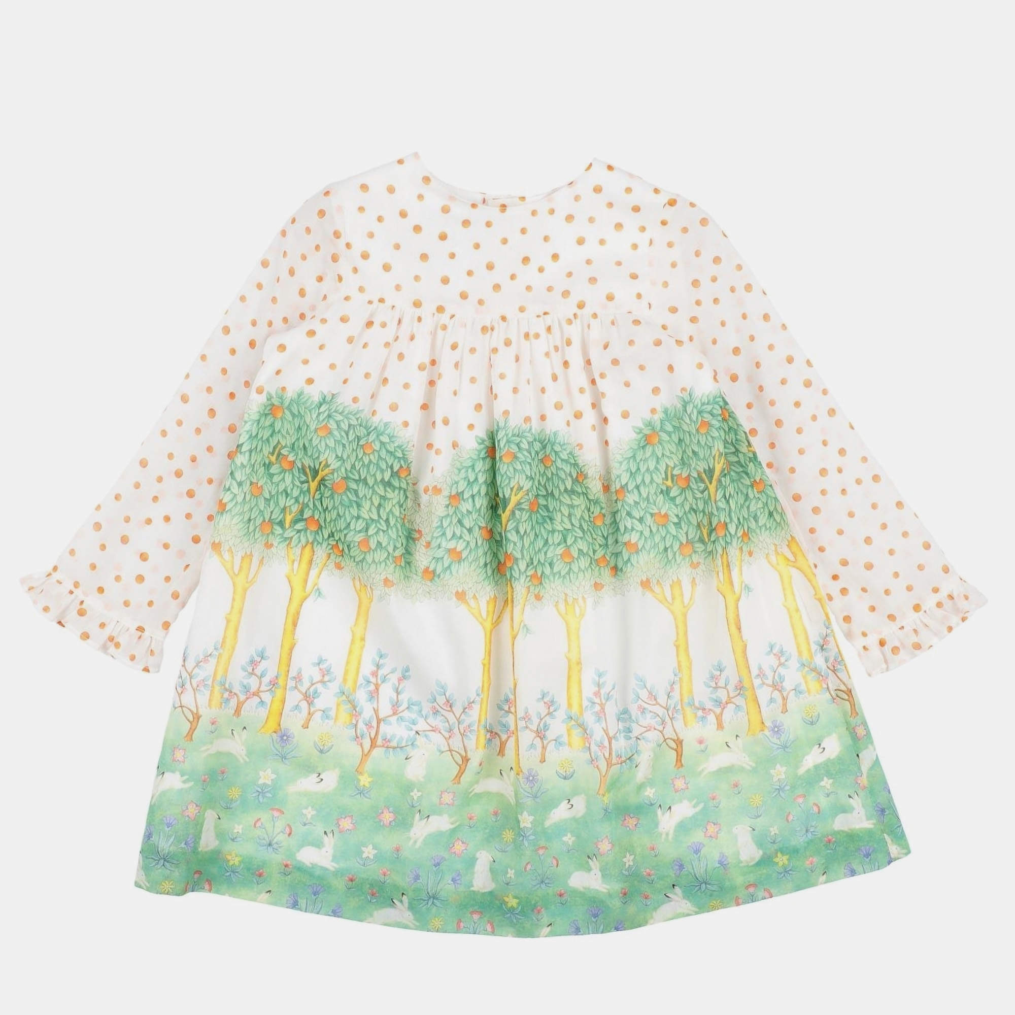 Gucci Multicolor Printed Cotton Dress Size 9/12M