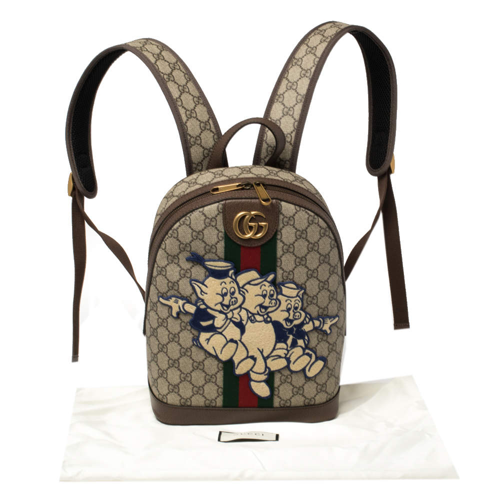 Gucci pig backpack price sale