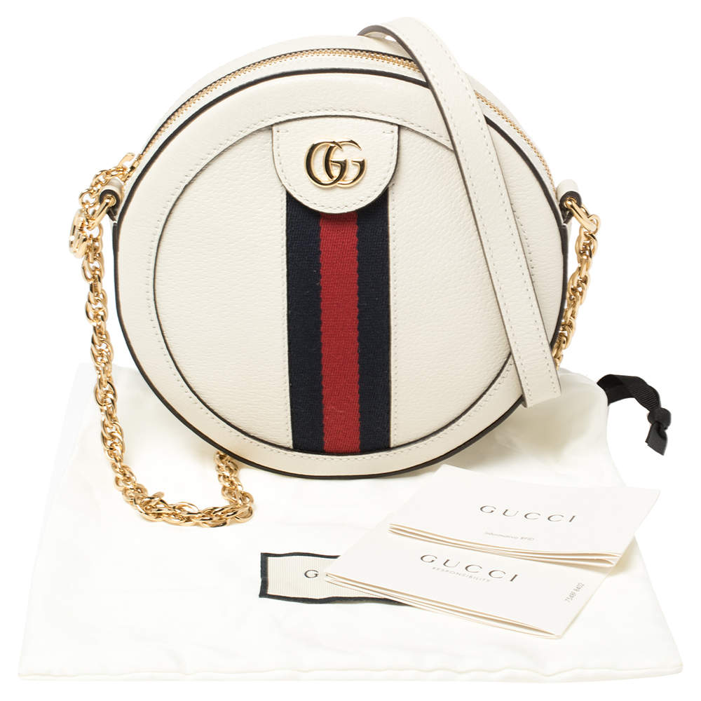 White round gucci on sale bag