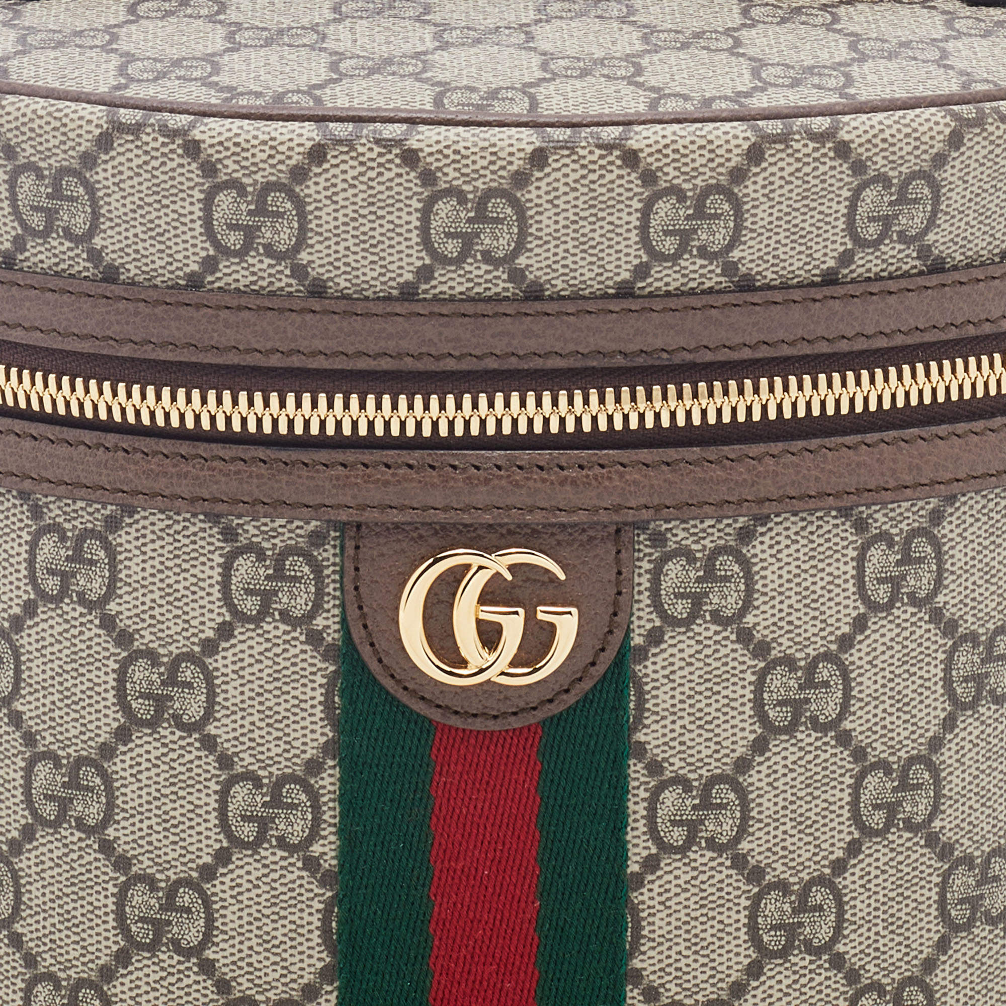 Gucci GG Supreme Ophidia Cosmetic Pouch - Brown Cosmetic Bags, Accessories  - GUC1333750