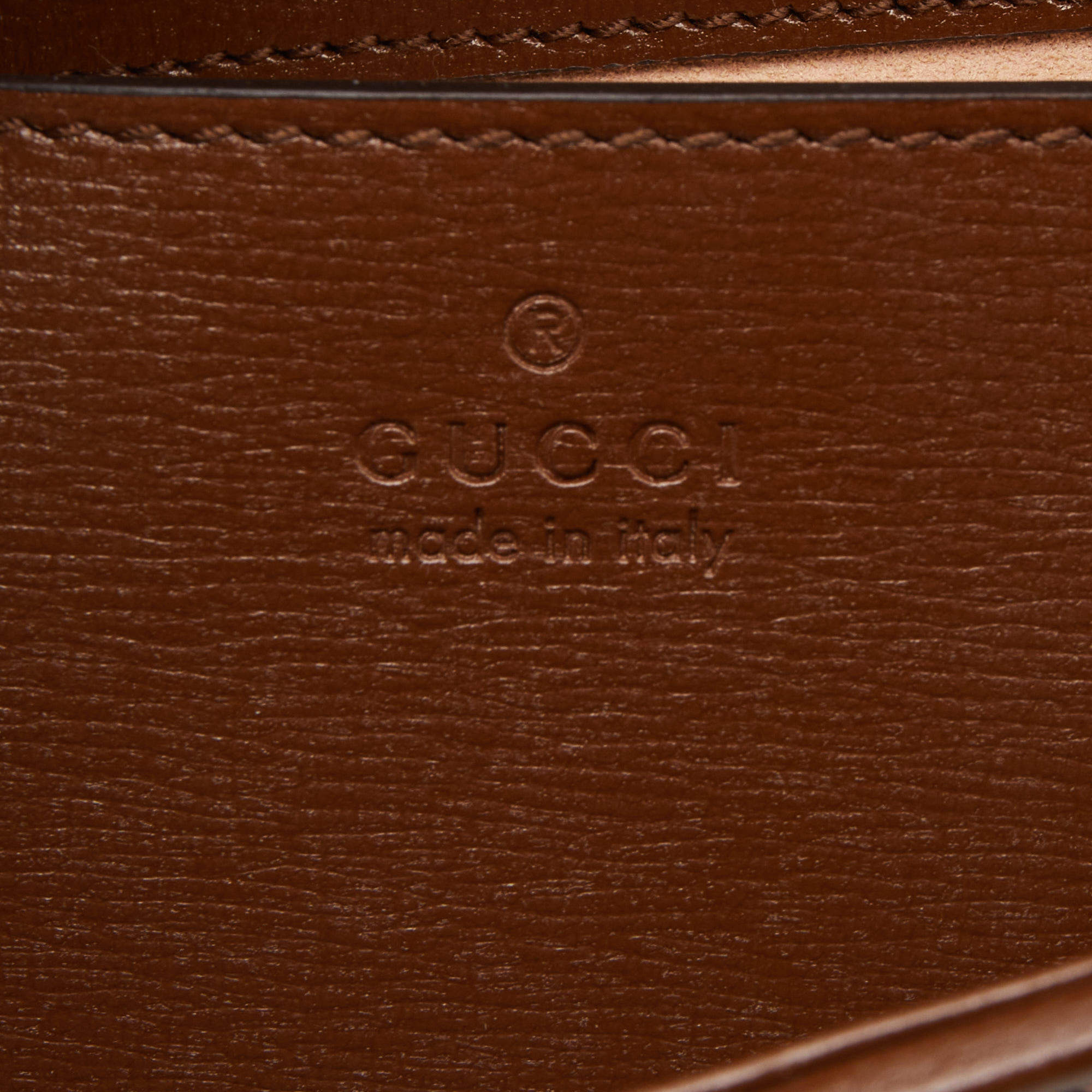 Gucci Brown GG Canvas Jackie Belt Bag Beige Dark brown Leather Cloth  Pony-style calfskin Cloth ref.585811 - Joli Closet