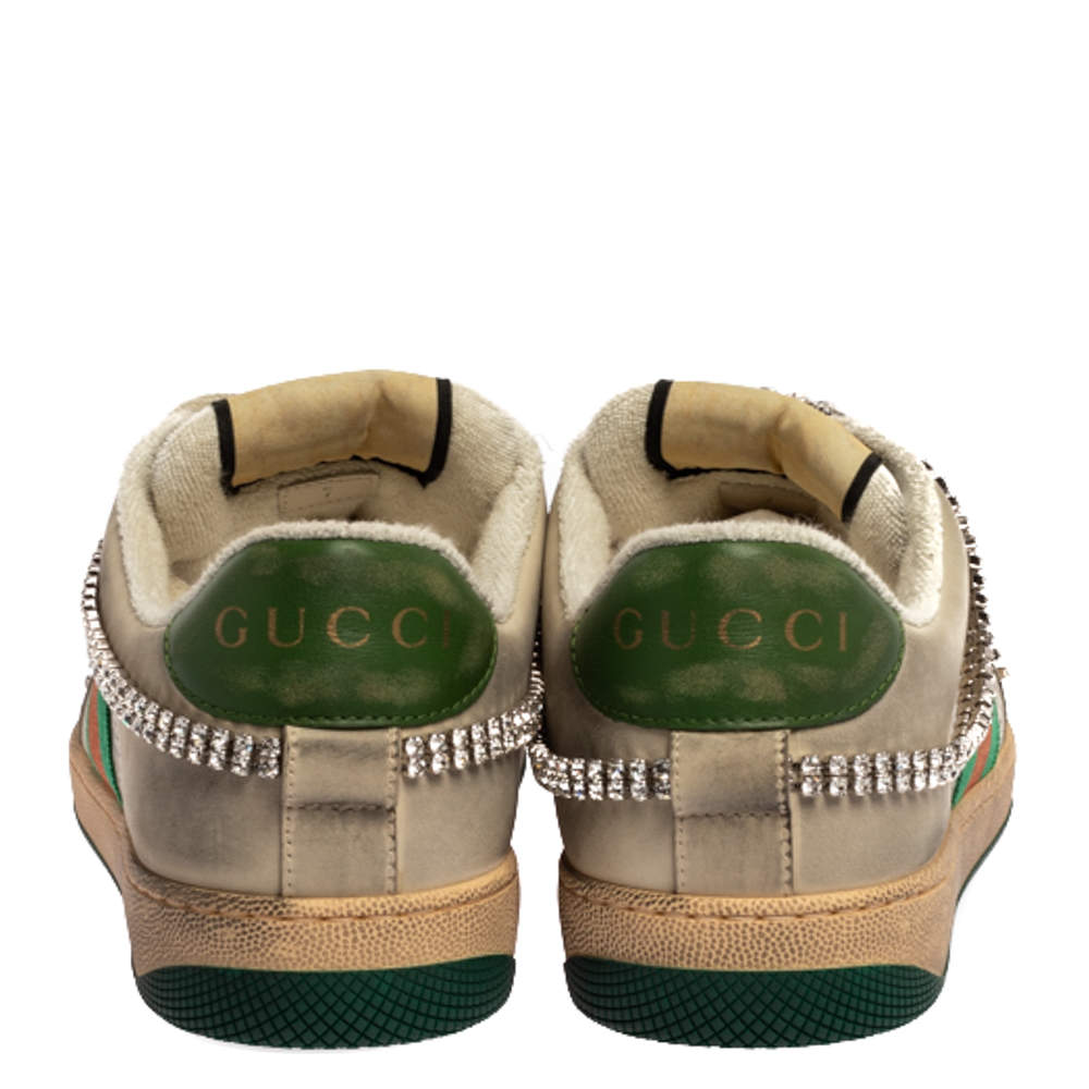 gucci screener with crystals