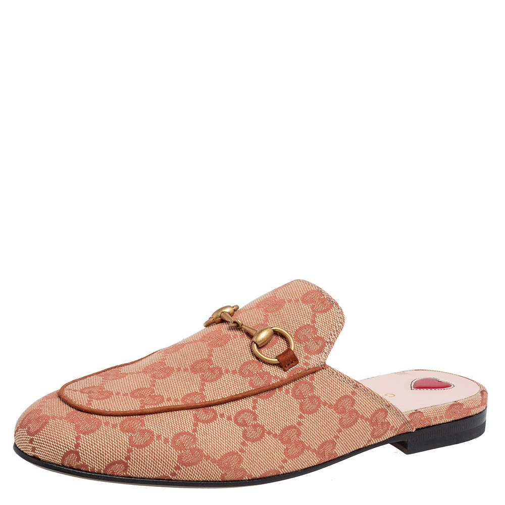 gucci princetown mules brown