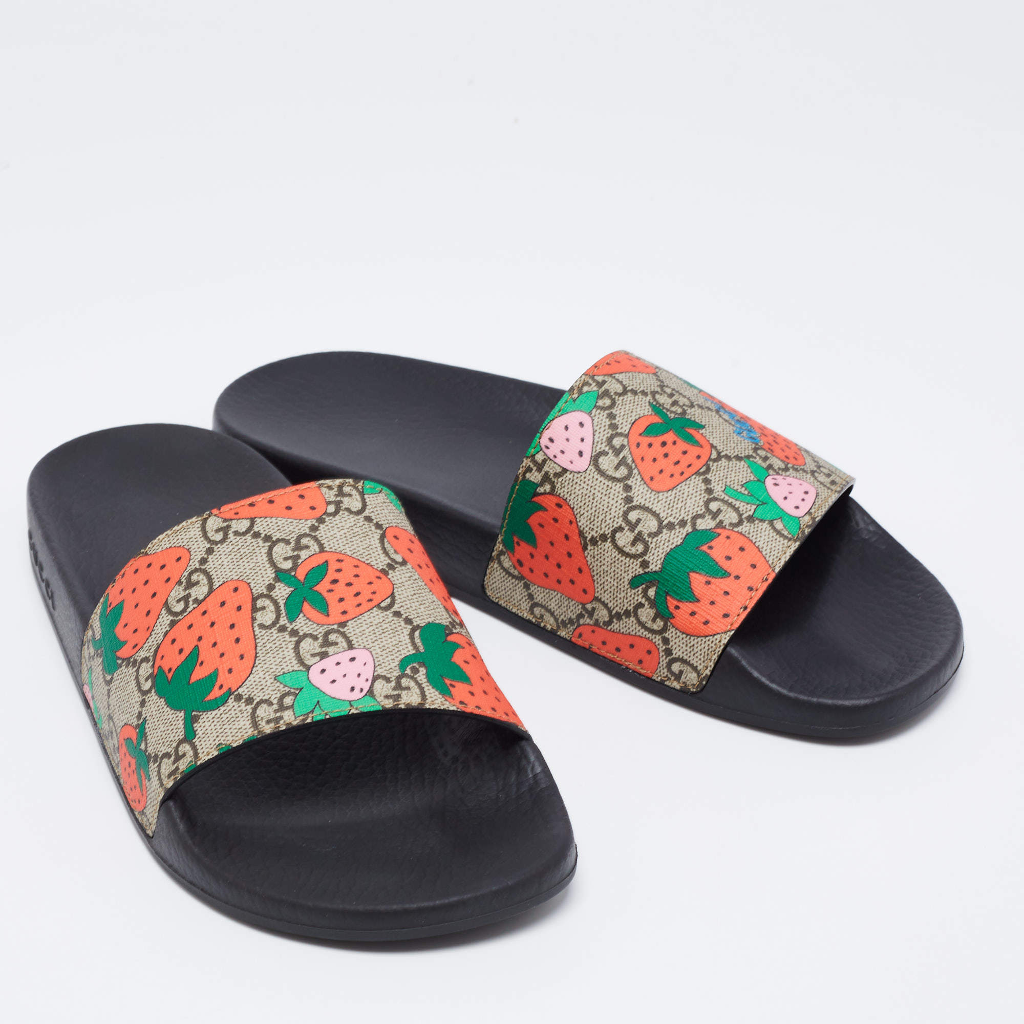 Strawberry gucci online slides