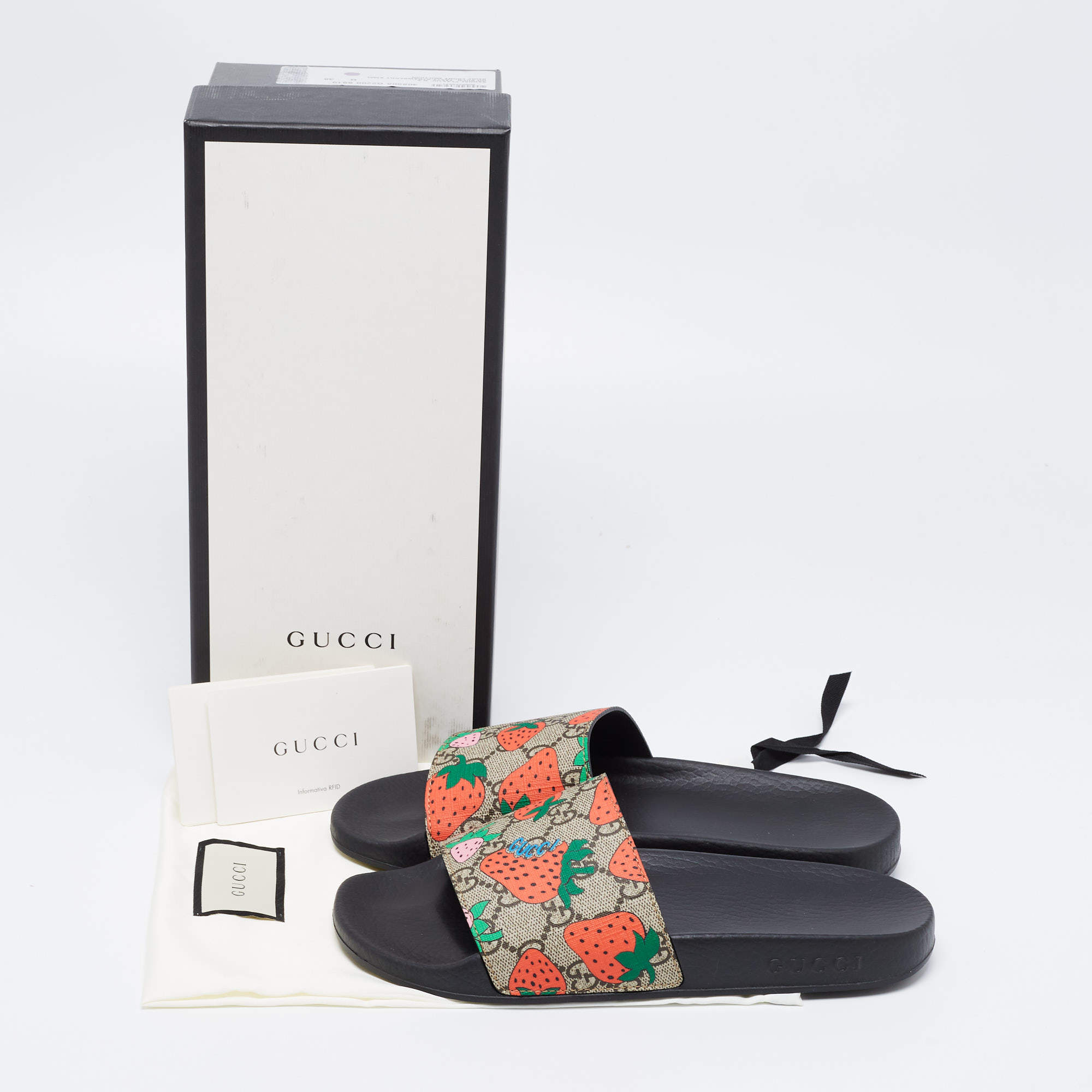 Gucci slides women online strawberry