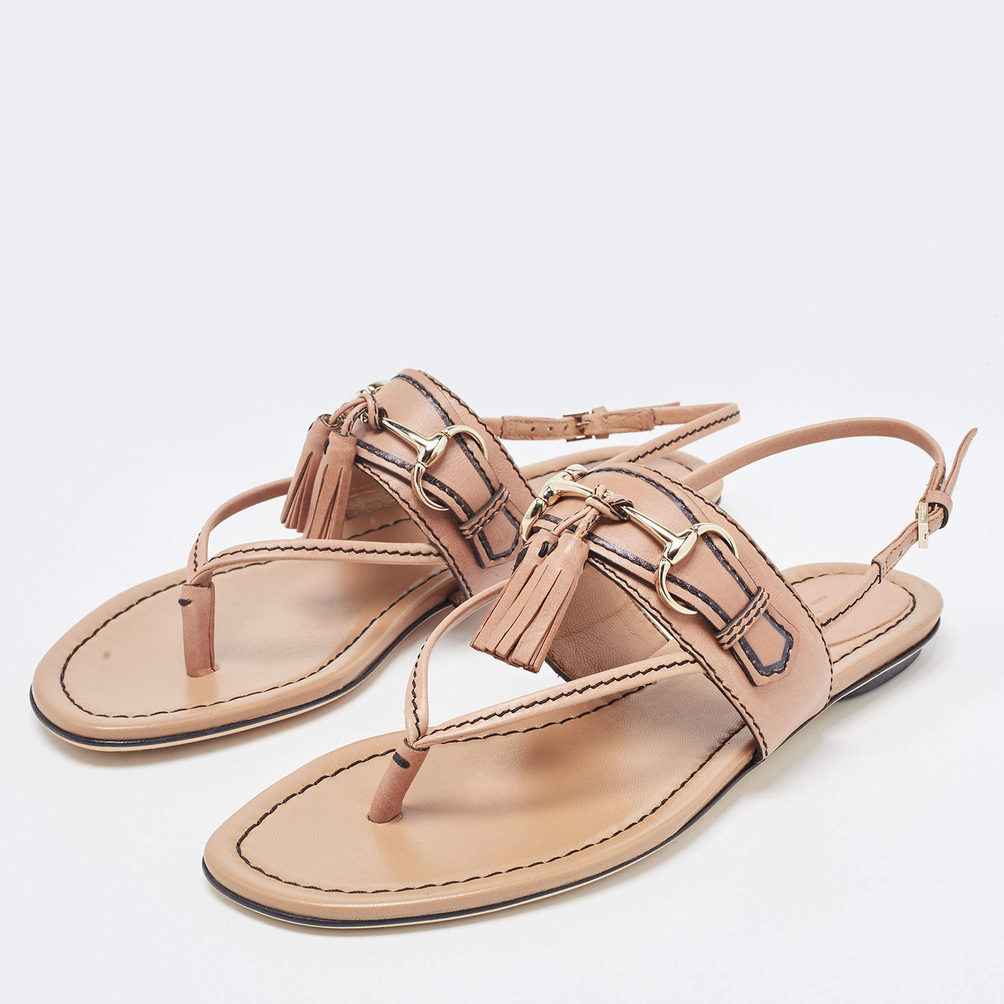 Gucci cheap sandals brown