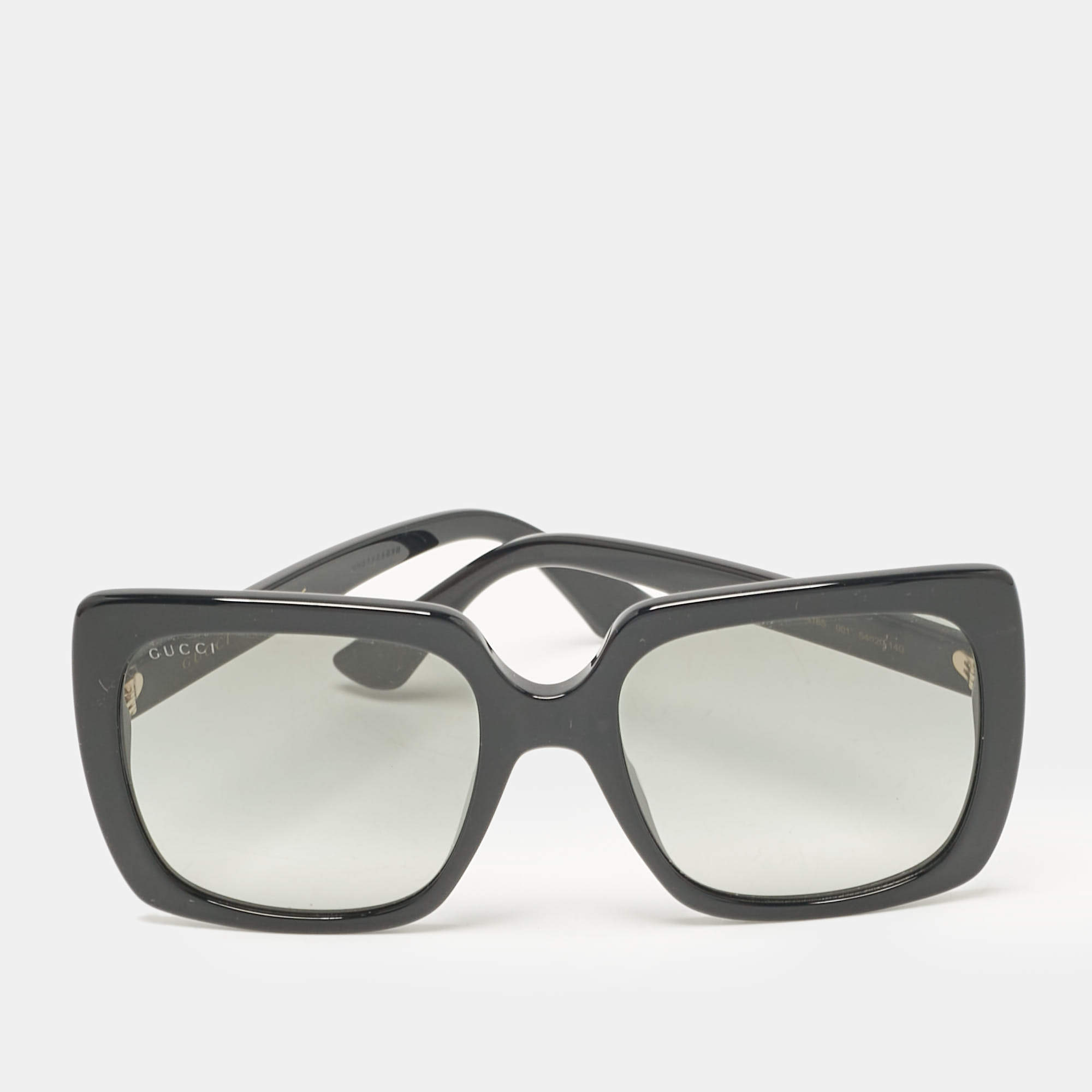 Gucci Black Gradient GG0418S Square Sunglasses