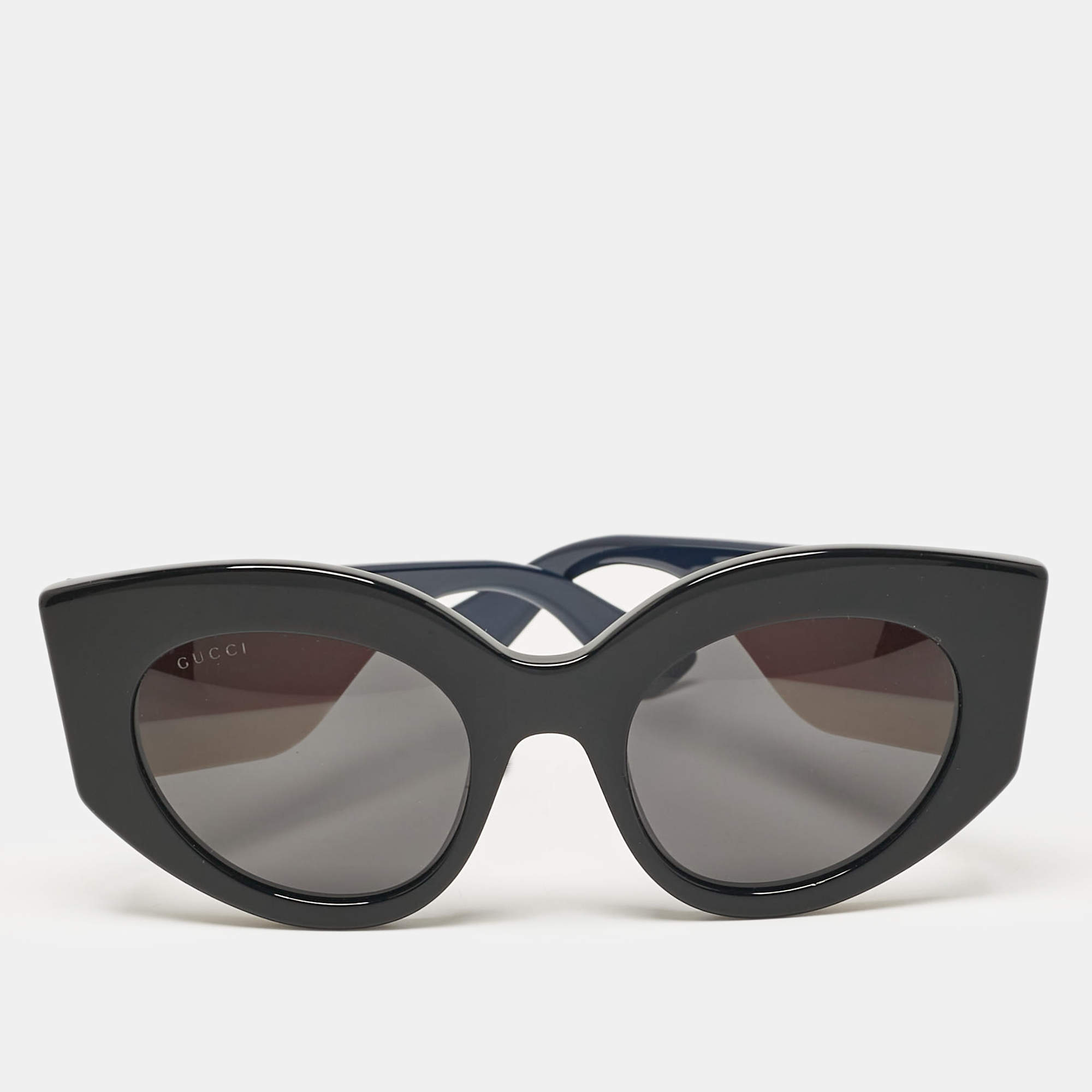 Gucci Black GG0275S Web Cat Eye Sunglasses