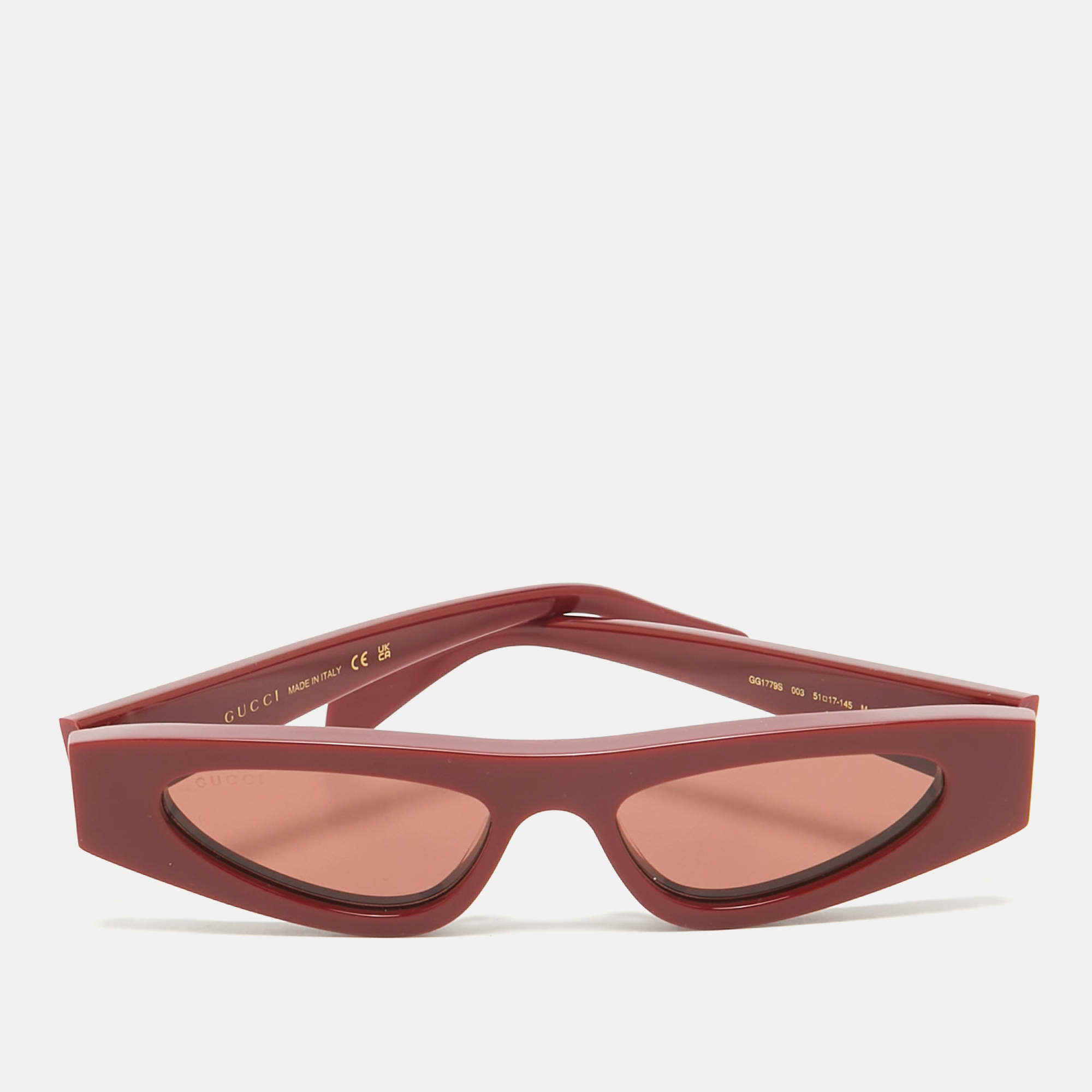Gucci Red GG1779S Cat Eye Sunglasses