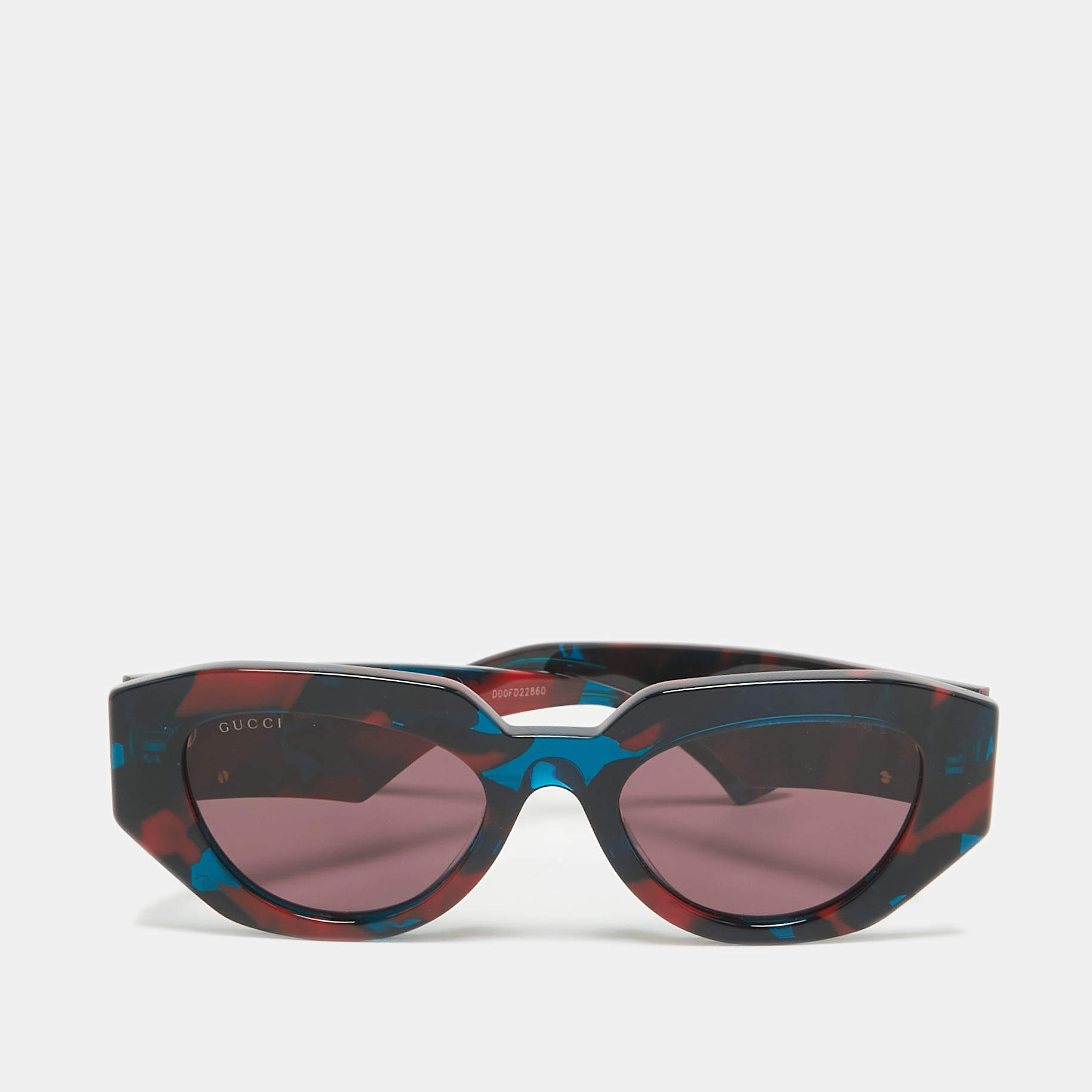 مملوكة مسبقًا Gucci Multicolor/Black GG1421S Cat Eye Sunglasses