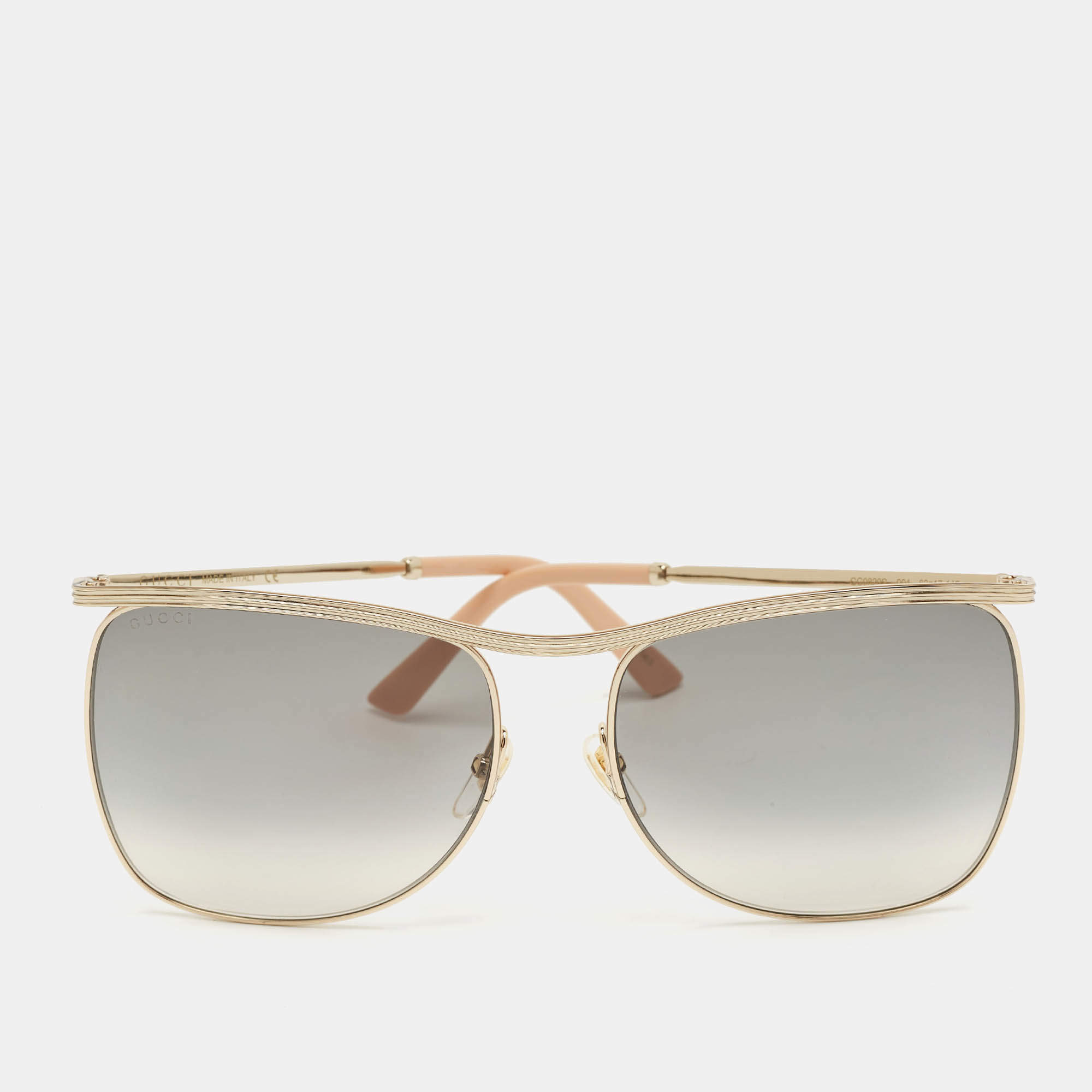 Gucci Grey Gradient GG0820S Square Sunglasses
