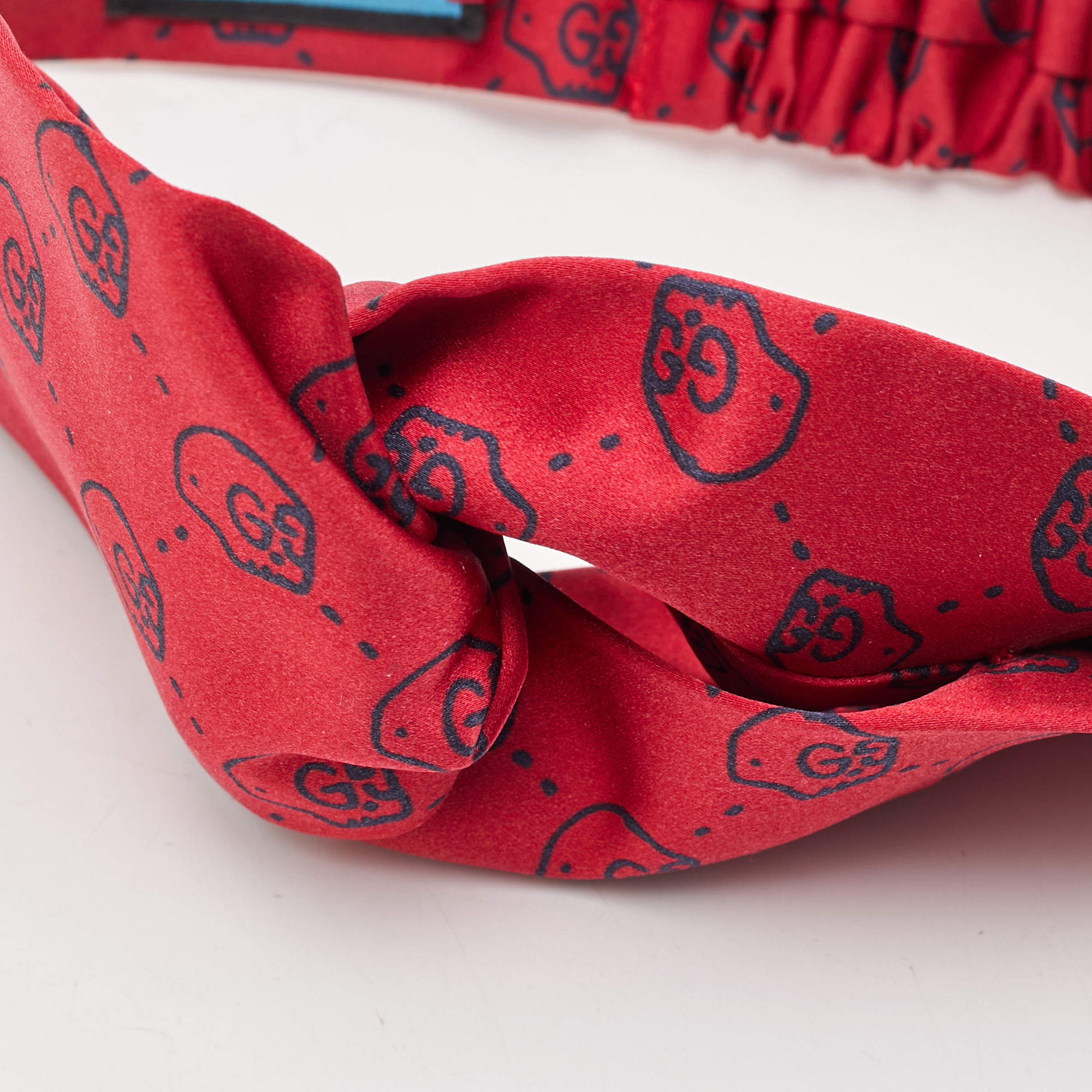 Gucci Red GG Hamlet Silk Duchesse Headband Gucci | TLC US