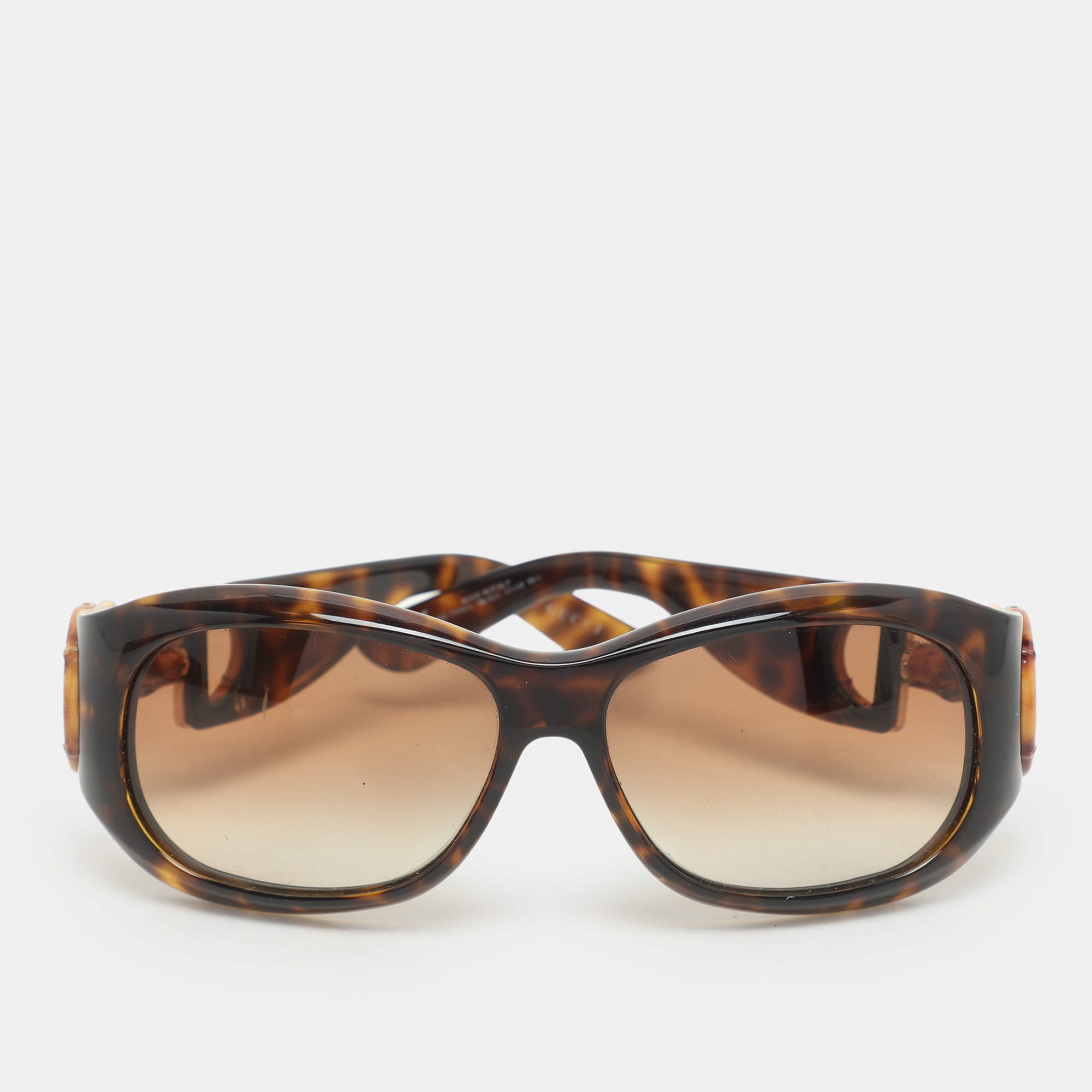 Gucci Brown Havana/Grey Gradient GG 2970/S Bamboo Horsebit Sunglasses