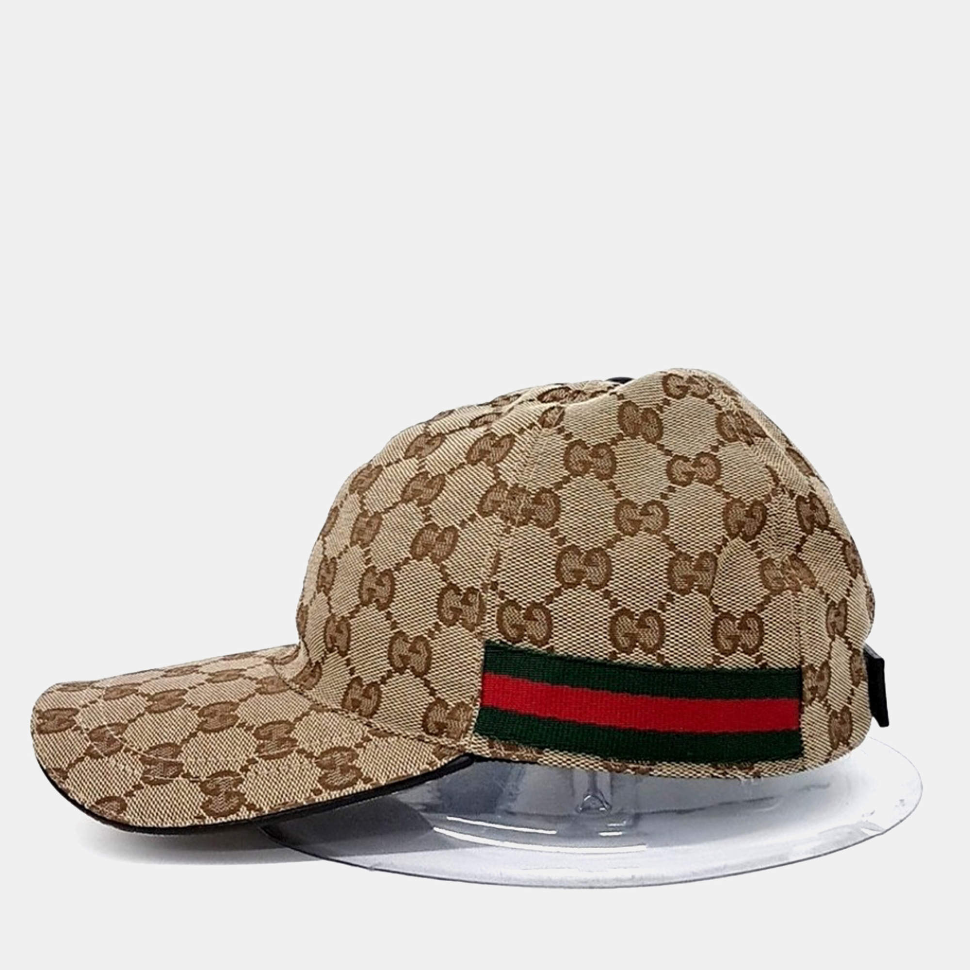 Pre Owned Gucci Jacquard Cap