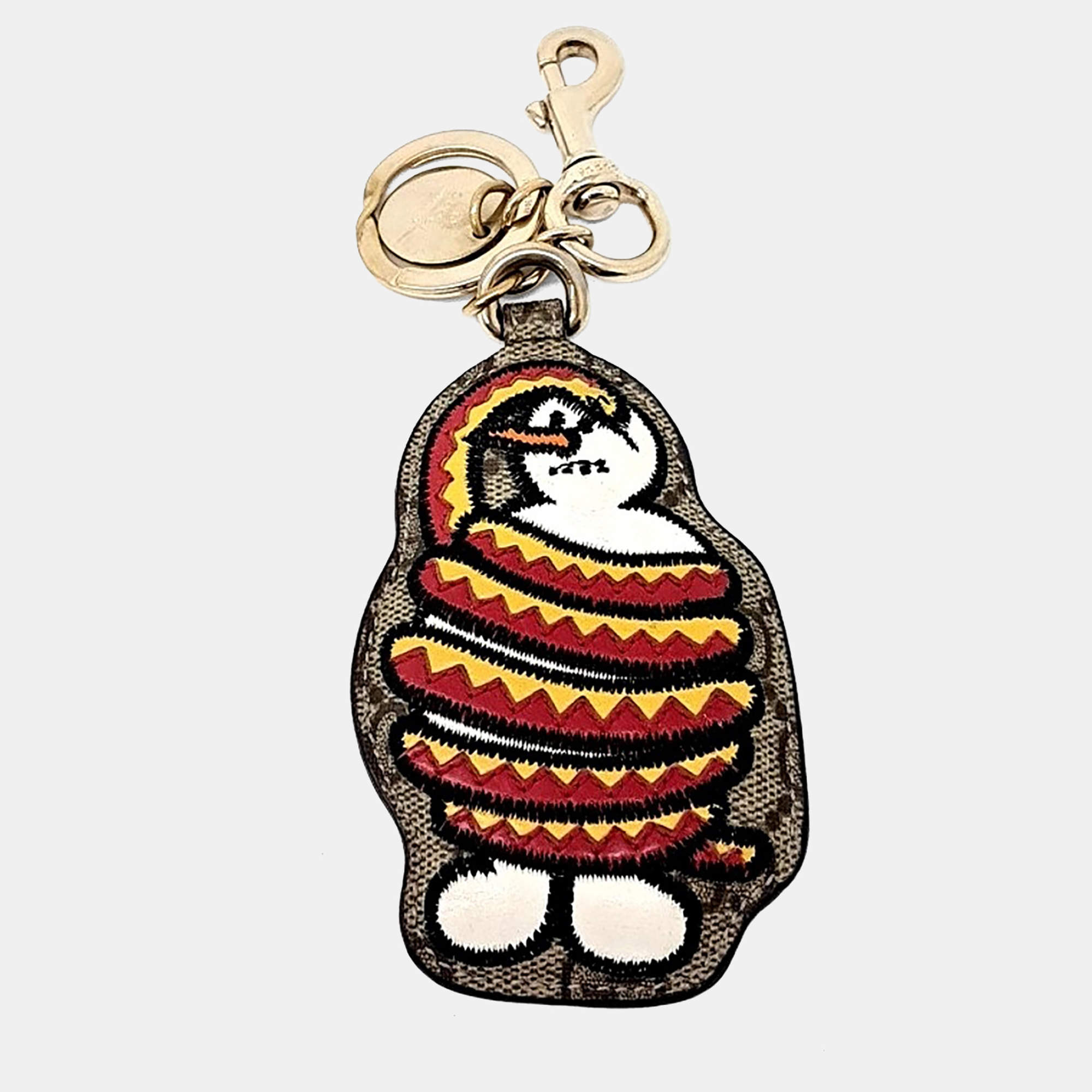 Pre Owned Gucci keychain and bag charm