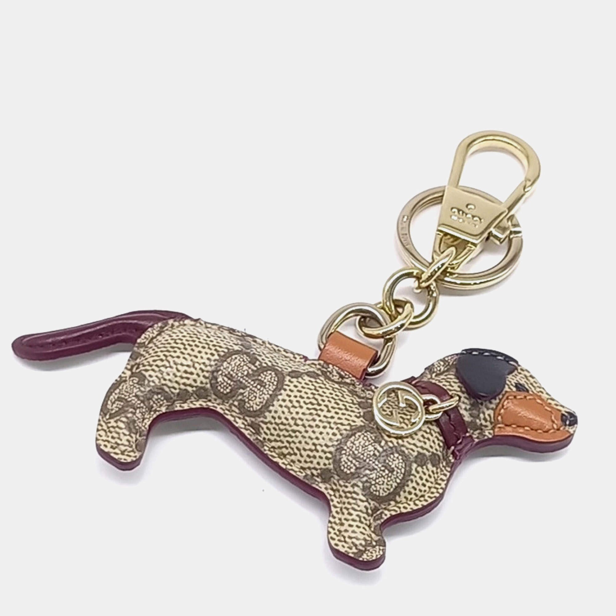 مملوكة مسبقًا Gucci dog keyring and bag charm