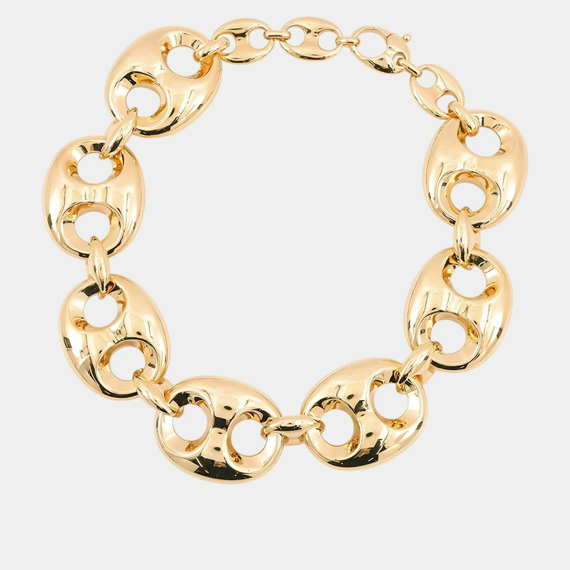 Pre Owned Gucci Marine Gold Plated Women's Choker