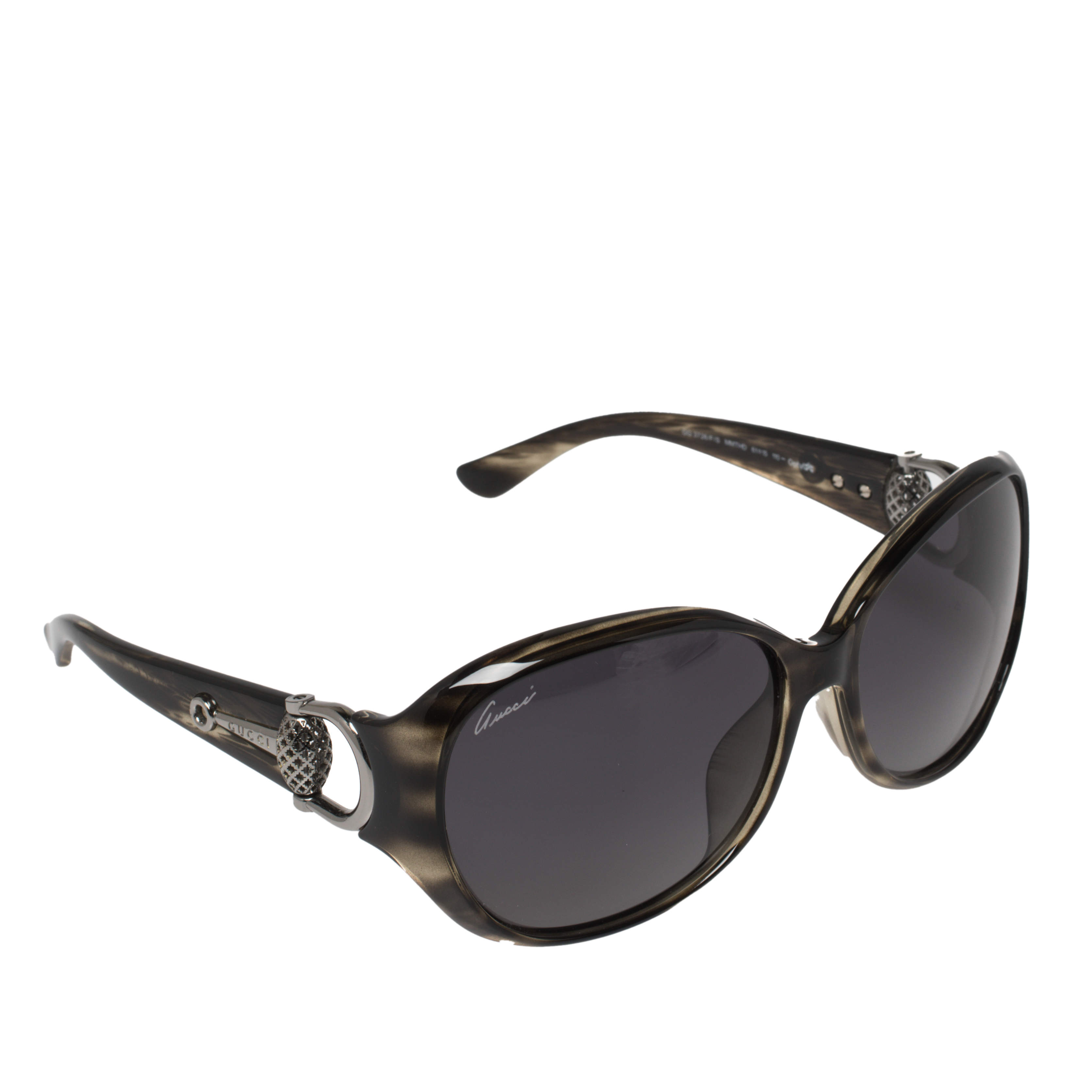 Gucci Black/Grey GG3726/F/S Oversized Sunglasses