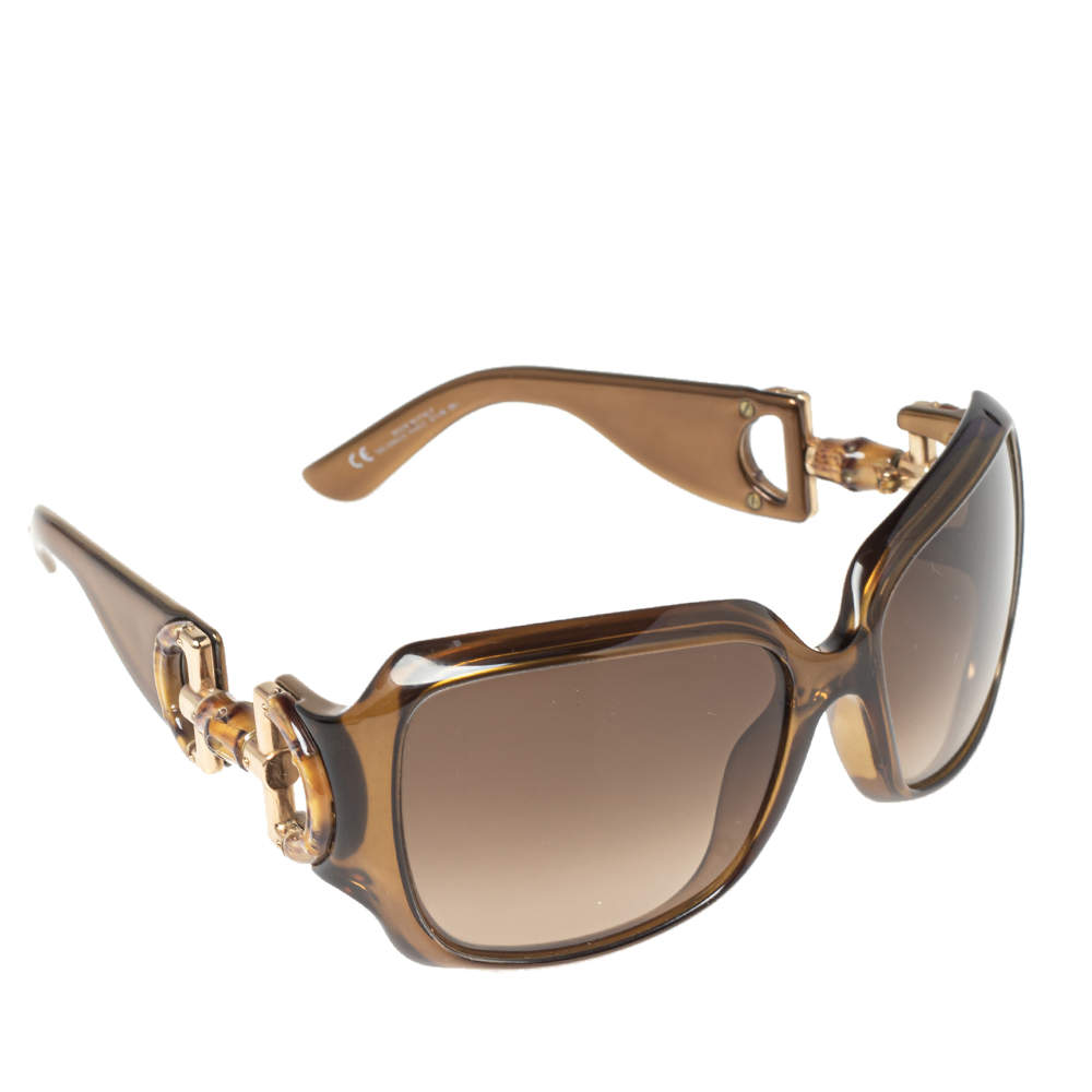 GUCCI Bamboo Sunglasses in Brown - More Than You Can Imagine