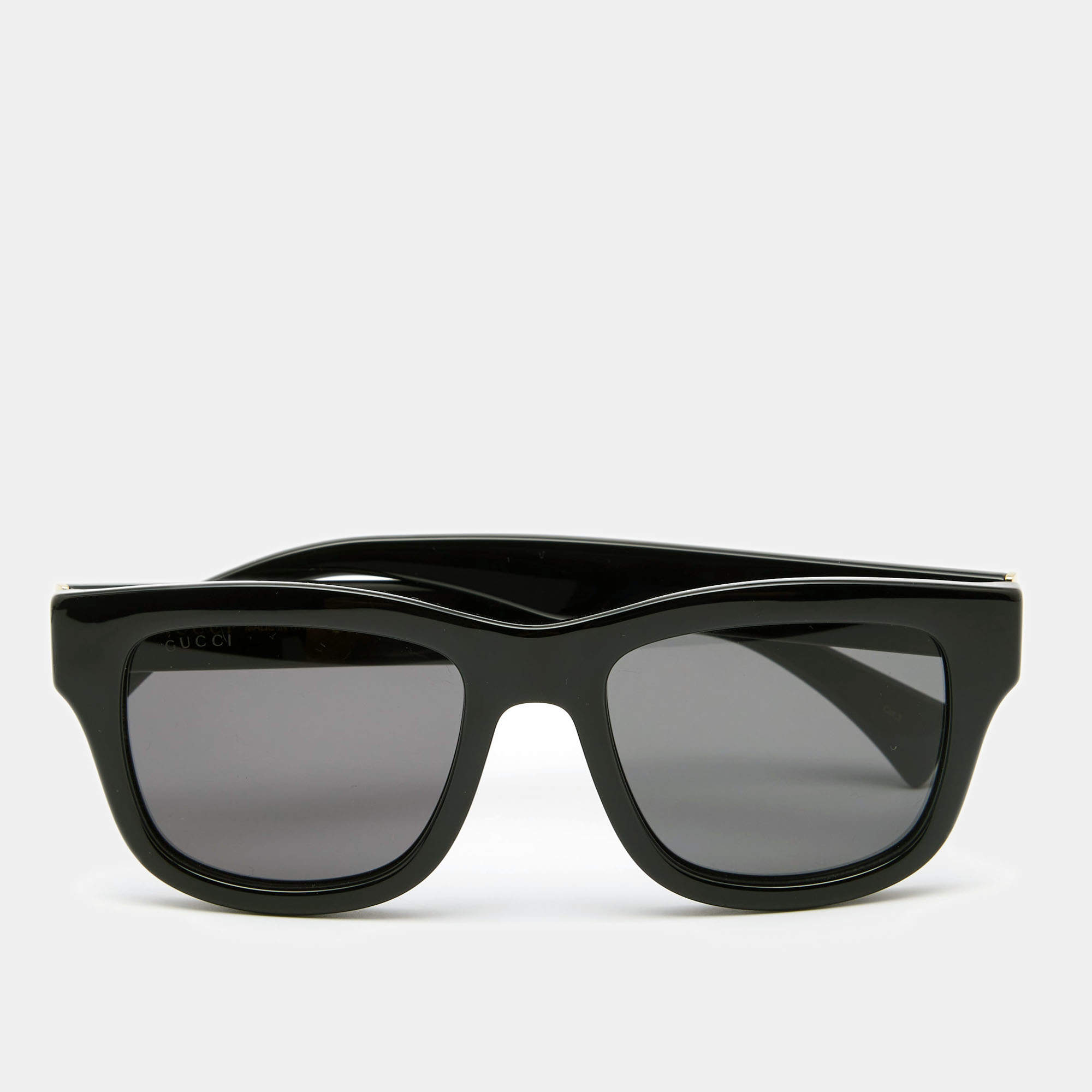 مملوكة مسبقًا نظارة شمسية غوتشي GG1135S سوداء مربعة