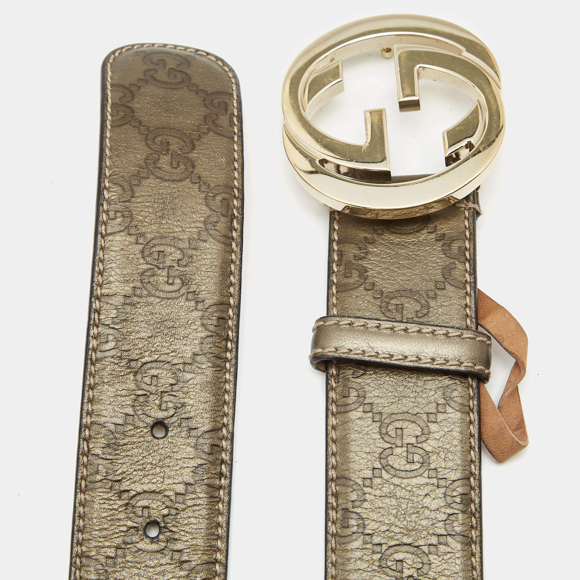 Gucci Belt Buckle Polishing — SoleHeeled