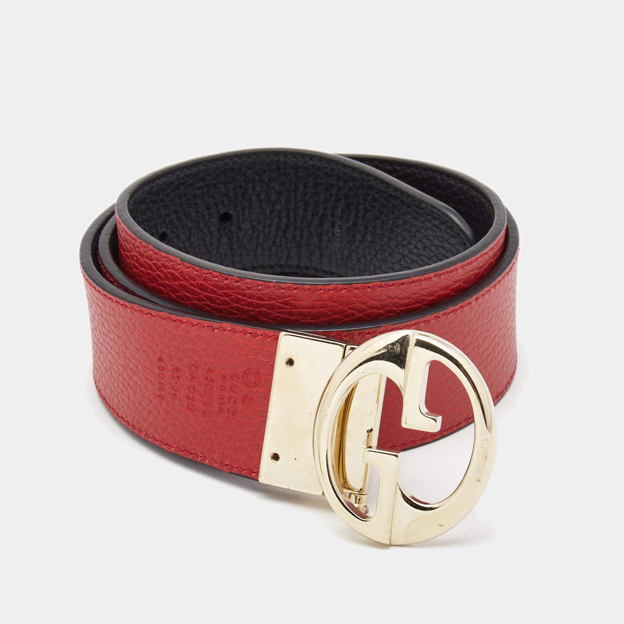 Gucci Belt with Round Interlocking G
