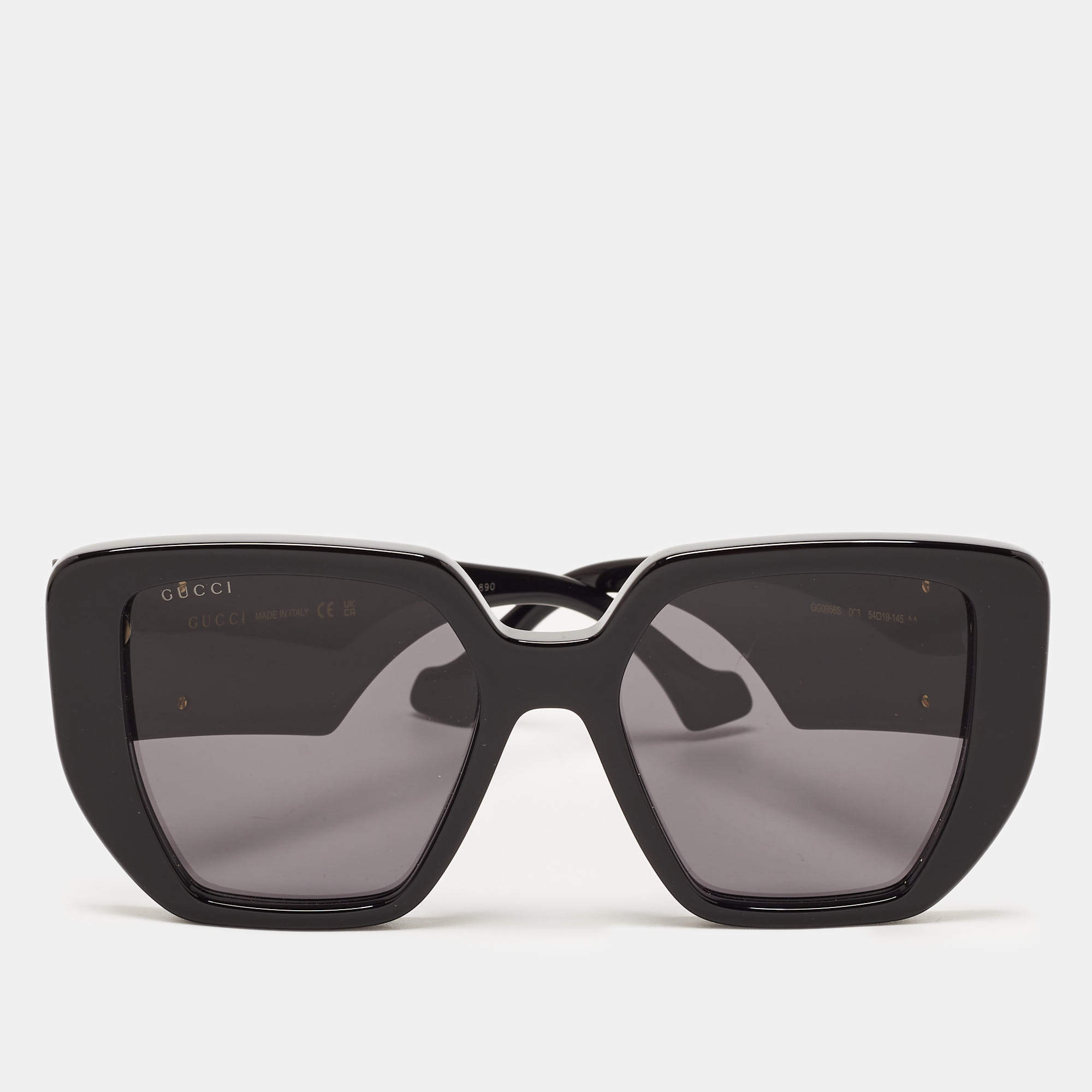 Gucci Black GG0956S Double G Square Sunglasses