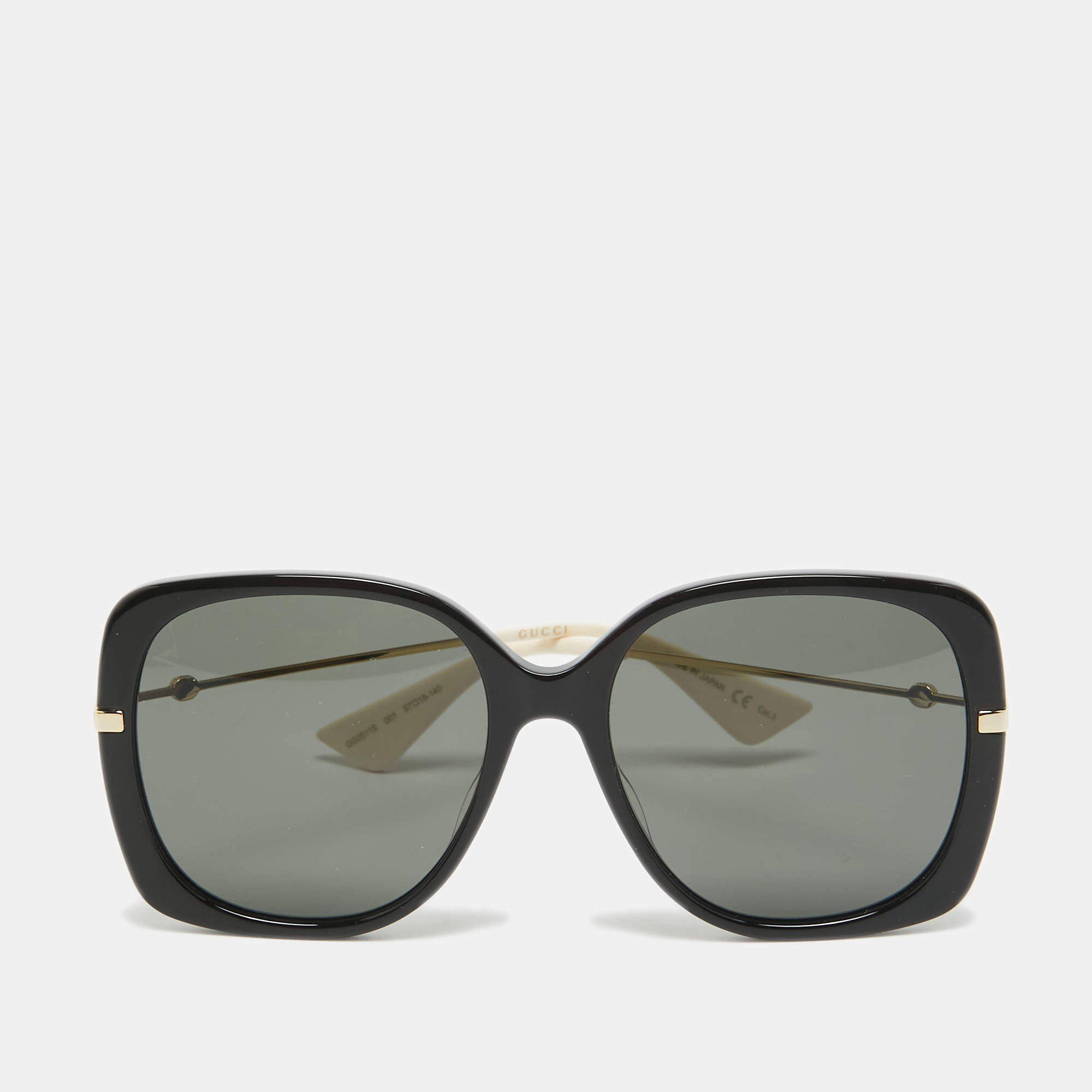Gucci Black/Gold  GG0511S GG Oversized Sunglasses
