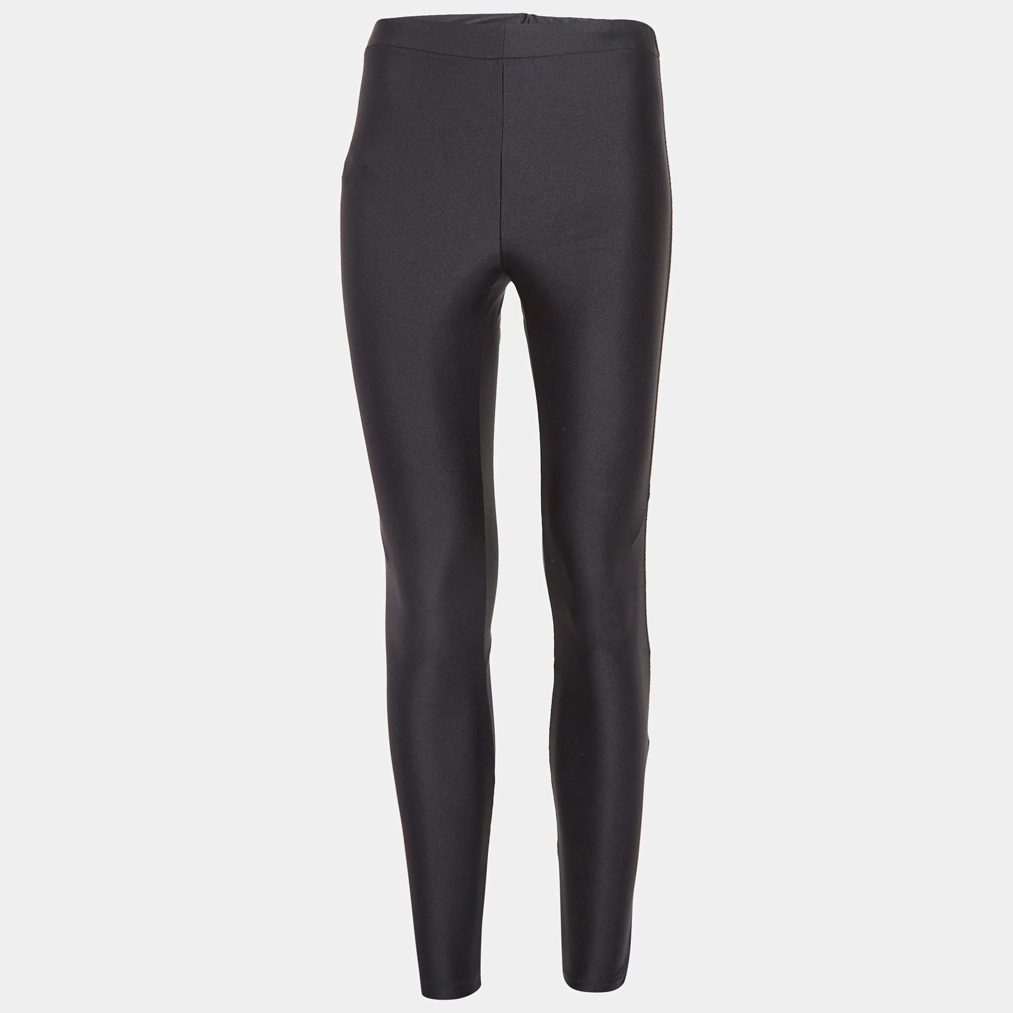 Gucci Black Side Stripe Jersey Leggings S Gucci TLC