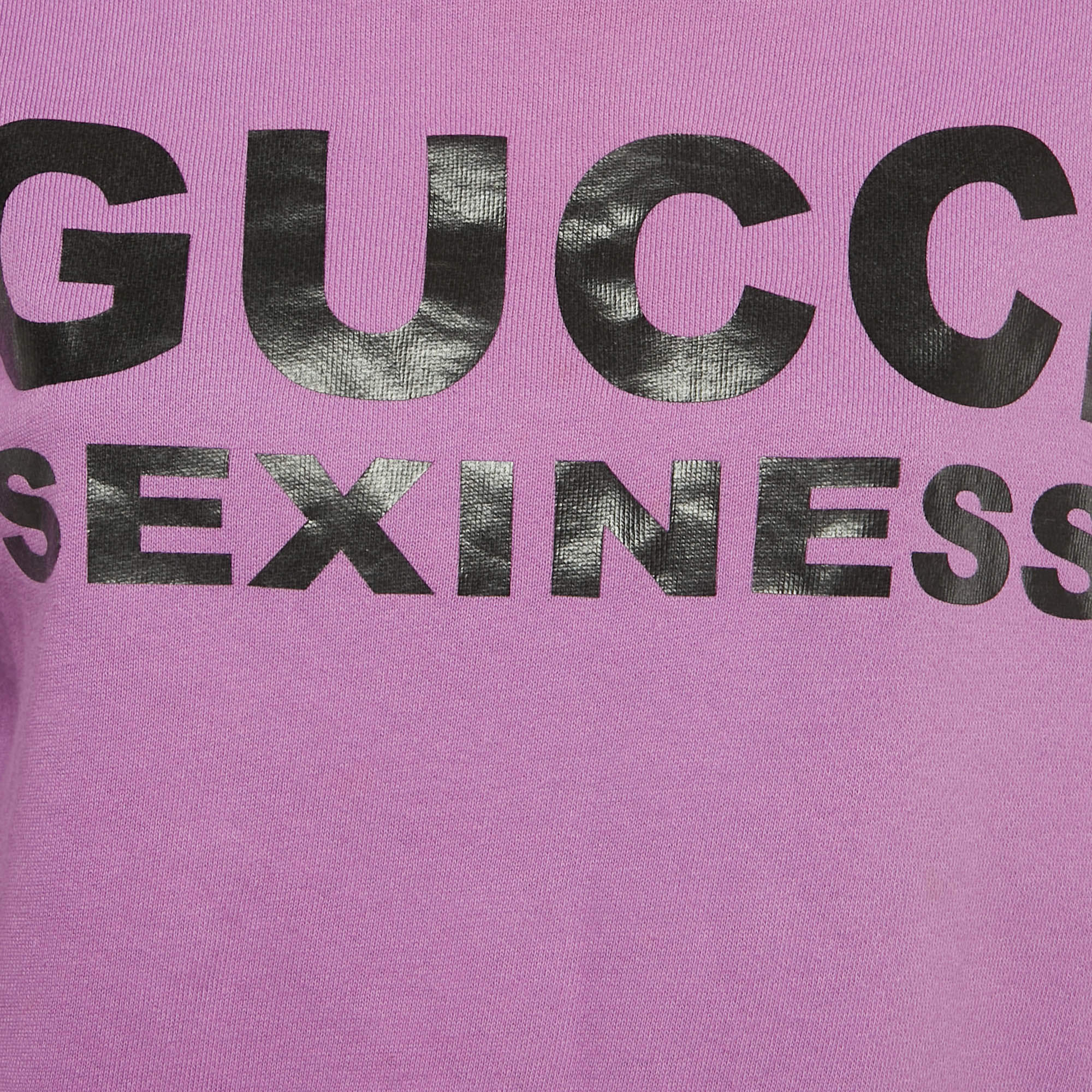 Gucci Pink Wool Tiger Intarsia Embellished Sweater M Gucci | TLC