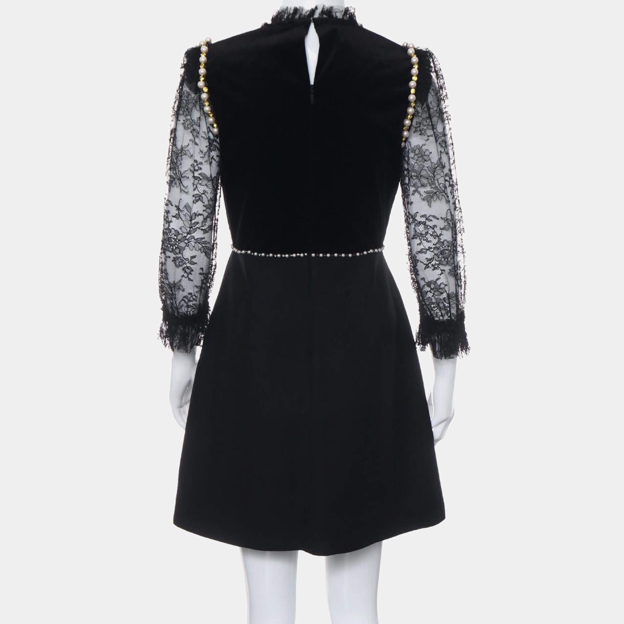 Gucci Metallic Gold Satin Silk and Lame Plisse With Harness Gown S