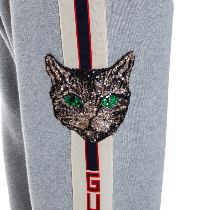 gucci cat pants