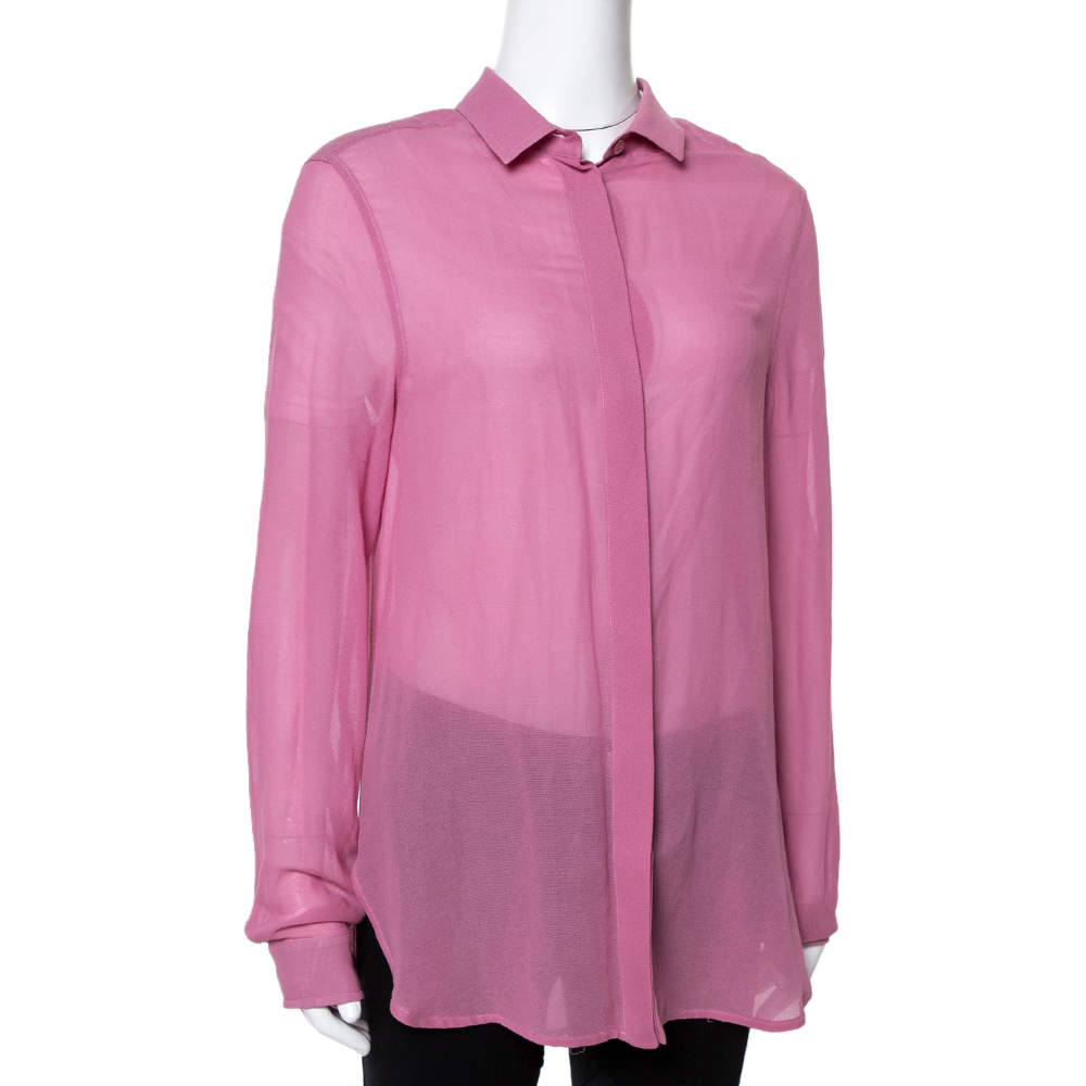 pink gucci button up