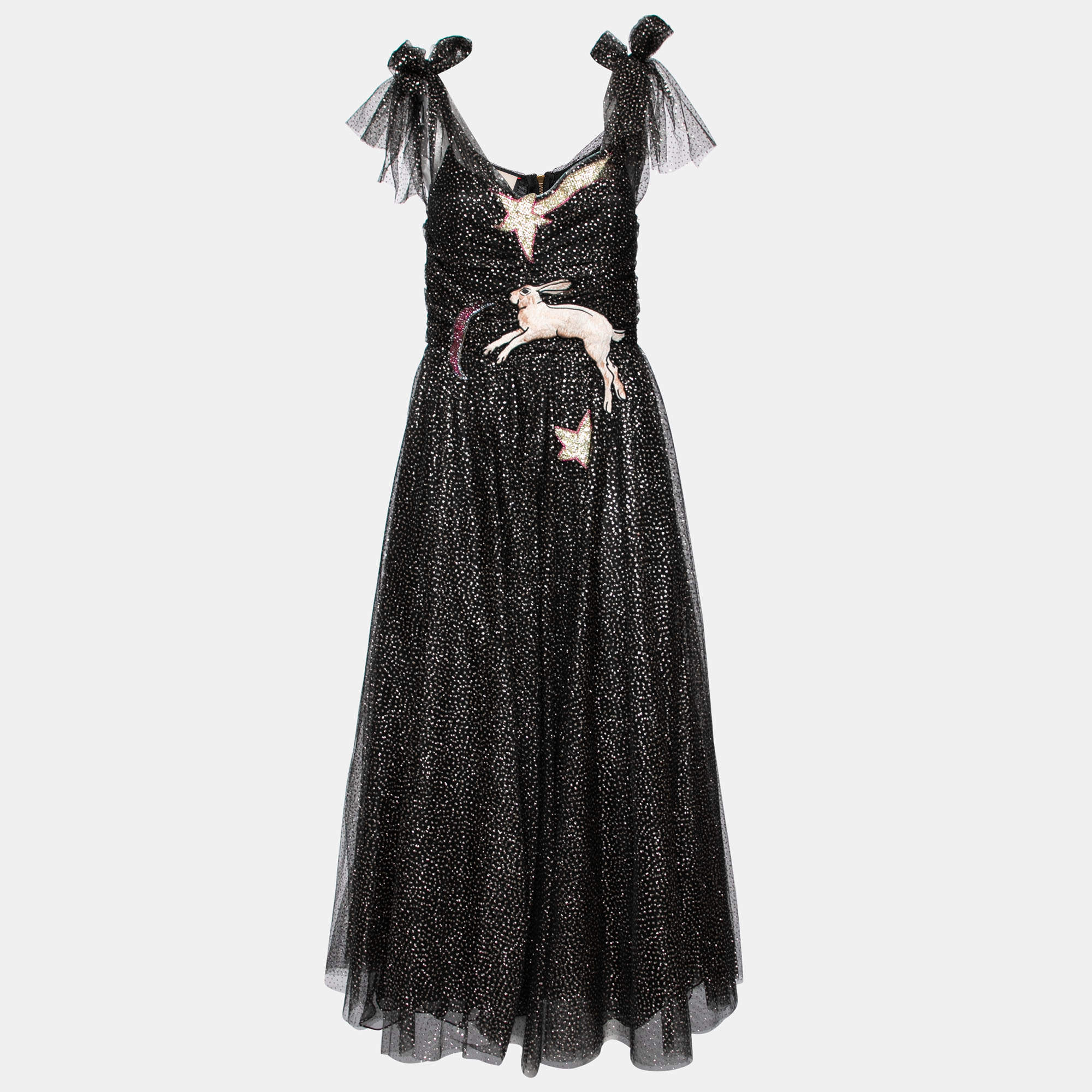 GUCCI★素敵！BLACK FAILLE MESH DETACHABLE SLIP DRESS s-l400.jpg