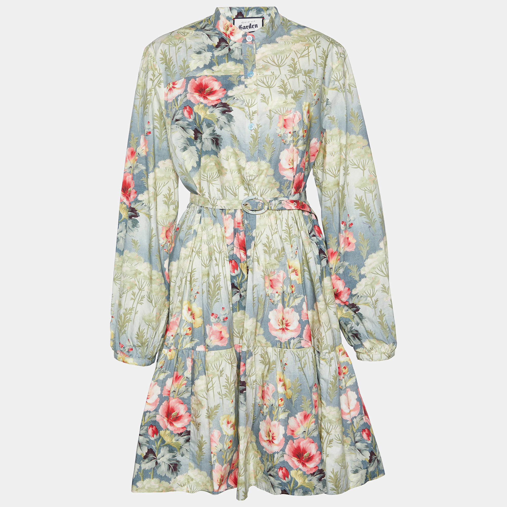 GUCCI★素敵！LONG SLEEVE GREEN FLORAL LACE DRESS Gucci | Dresses | Gucci Dress Long Sleeve Green Floral Lace