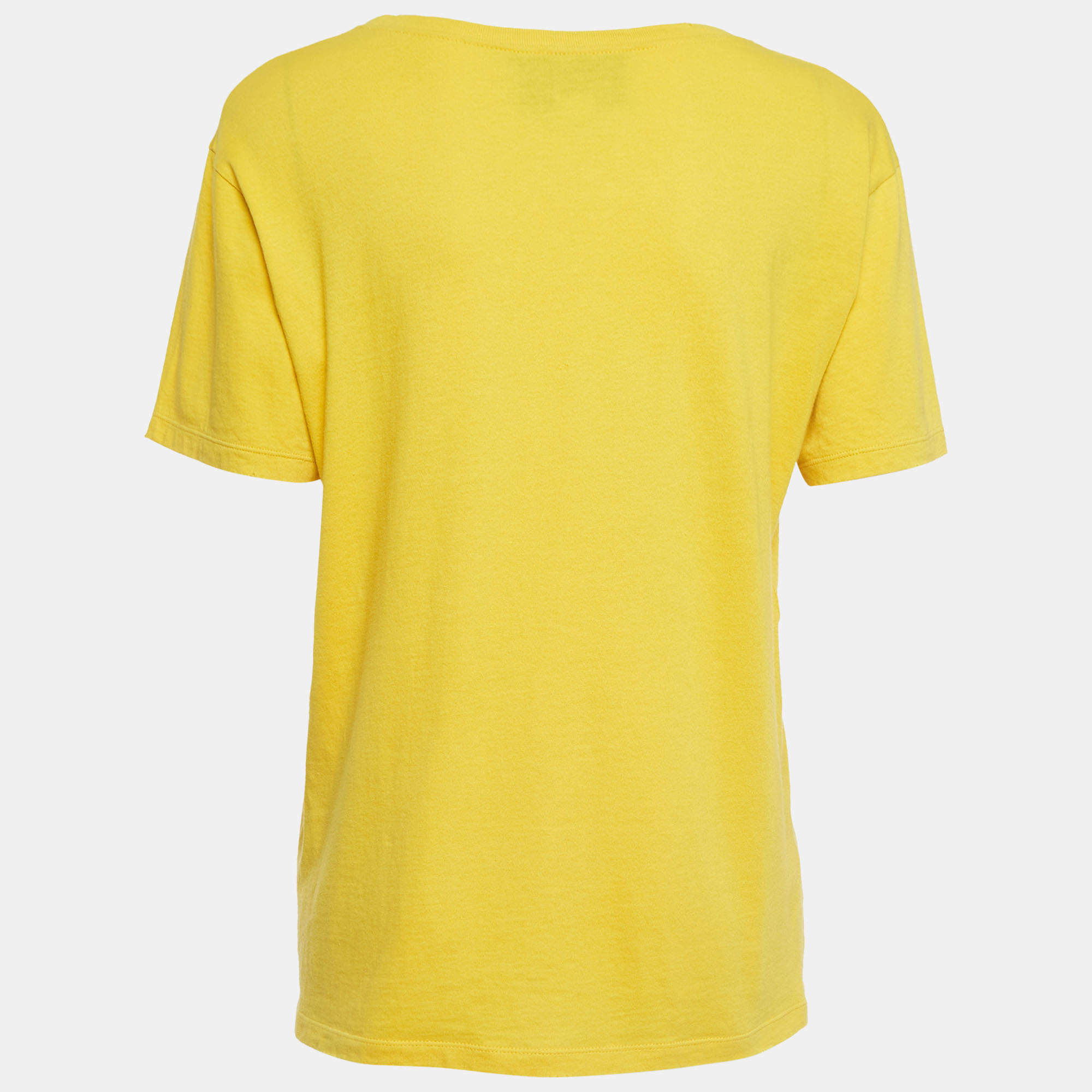 Gucci t shirt womens yellow best sale