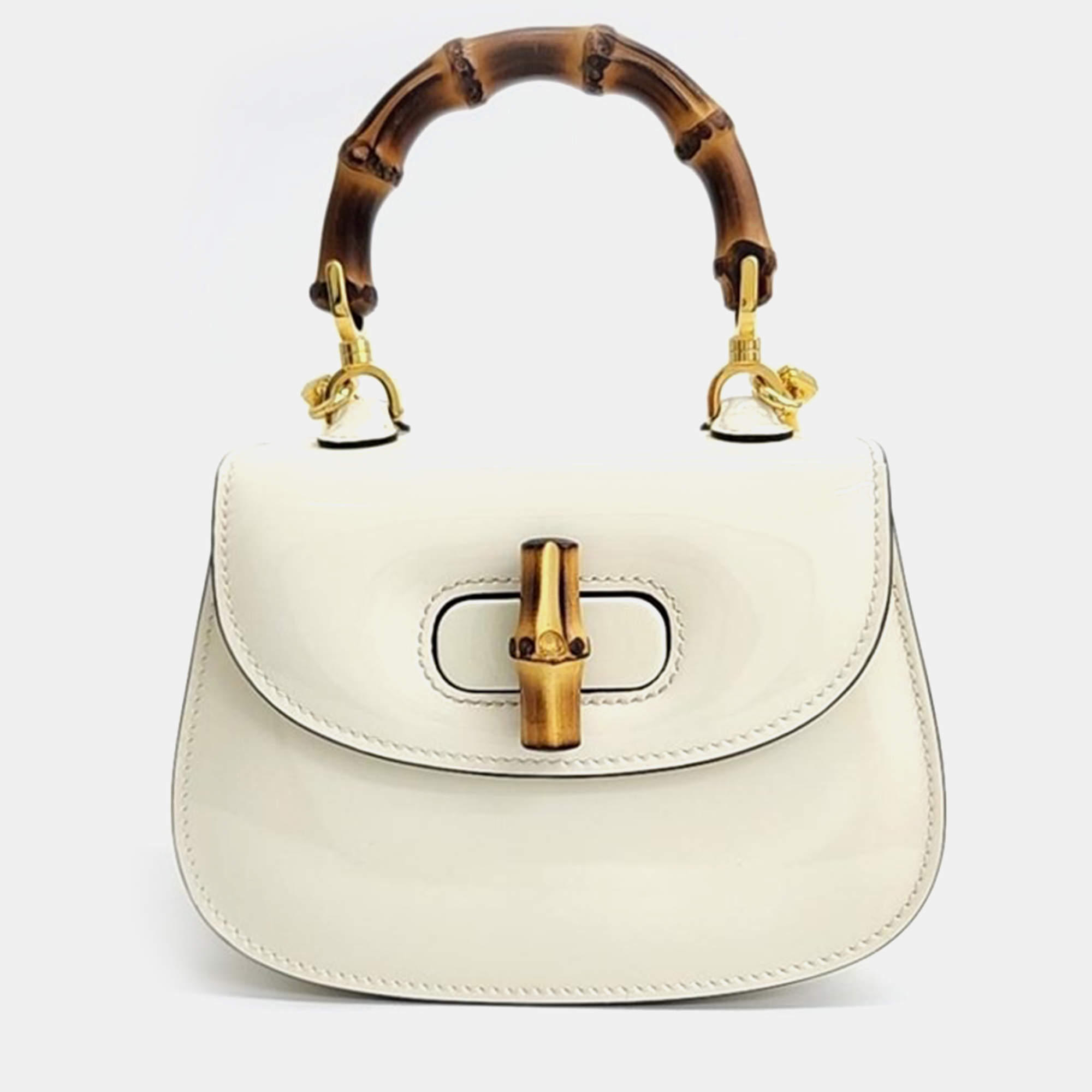 Pre Owned Gucci 1947 Mini Top Handle Bag