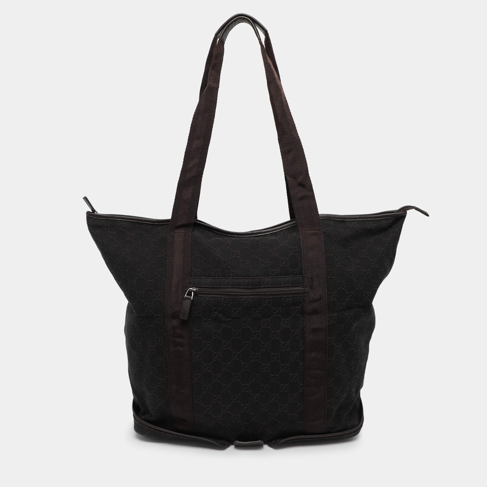 Gucci Brown GG Canvas Traveller Tote Gucci TLC