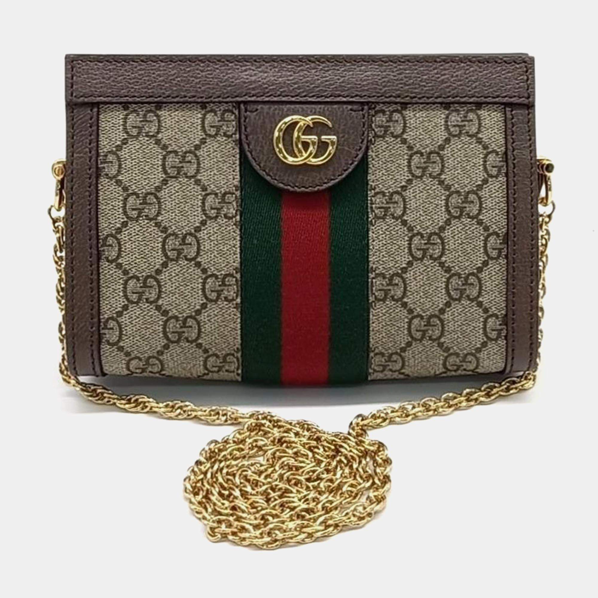 Gucci Ophidia GG Supreme Mini Shoulder Bag